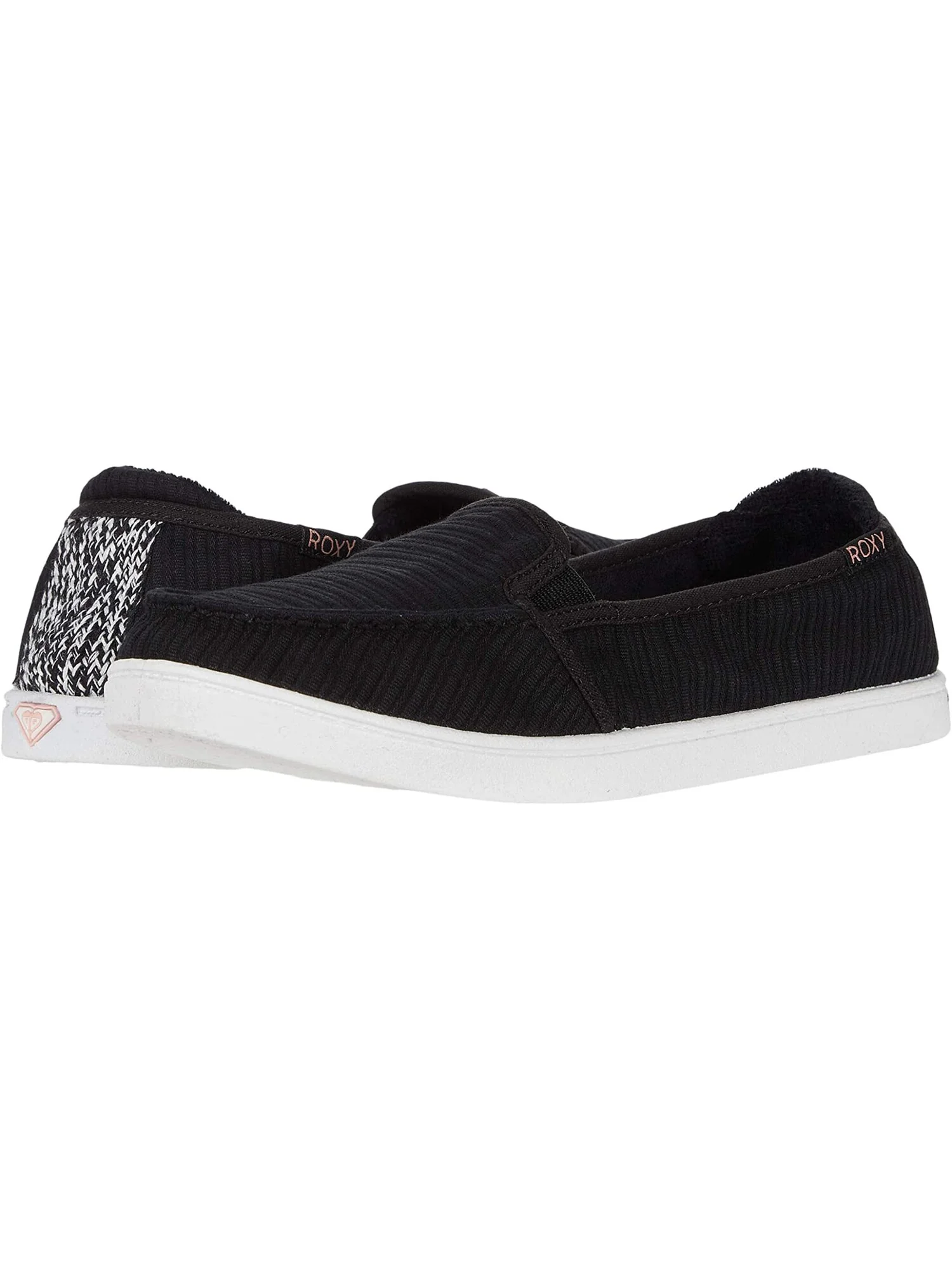 Кроссовки Roxy Minnow VII Slip-On Shoe — изображение 2 из 2, черный
