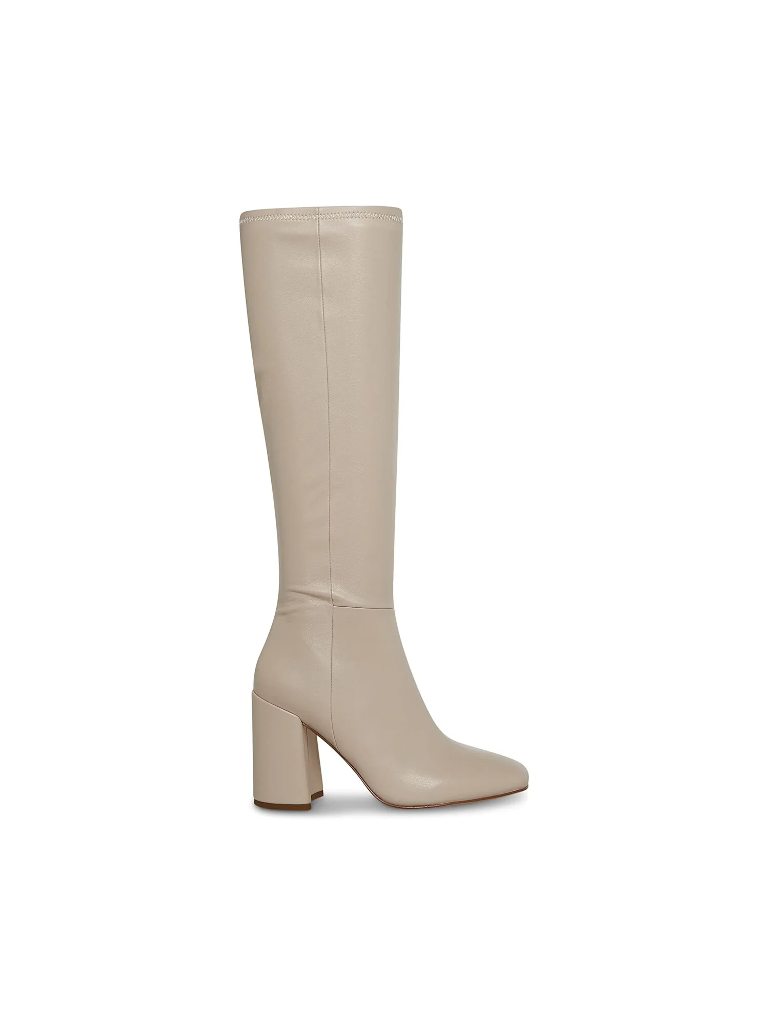 Сапоги женские Steve Madden Lizah Boot высокие на каблуке — изображение 1 из 3, кремовый