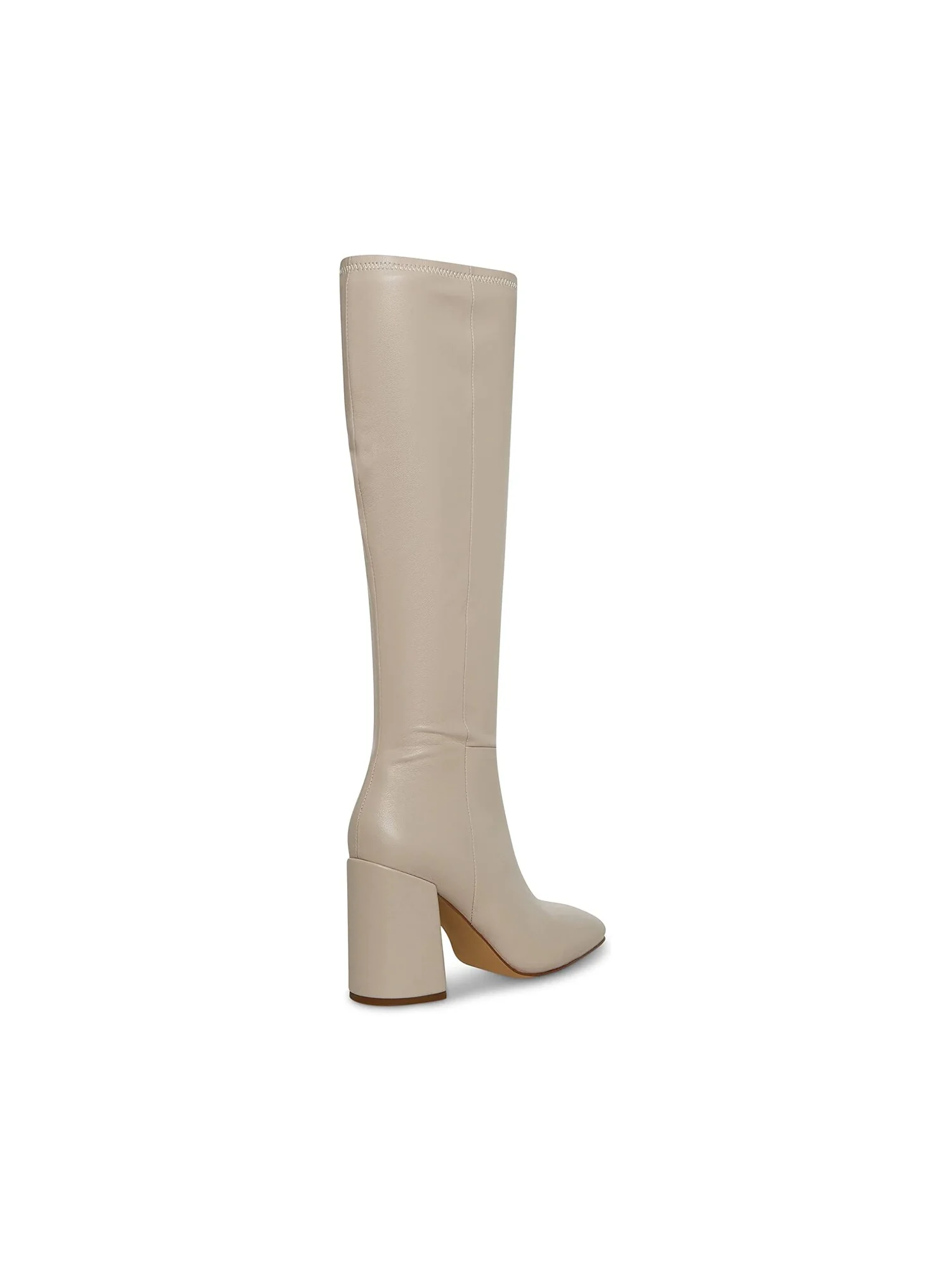 Сапоги женские Steve Madden Lizah Boot высокие на каблуке — изображение 2 из 3, кремовый