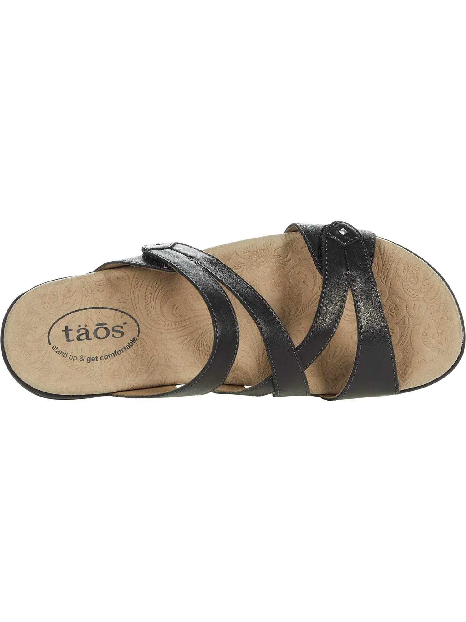 Сандалии Double U Taos Footwear — черный