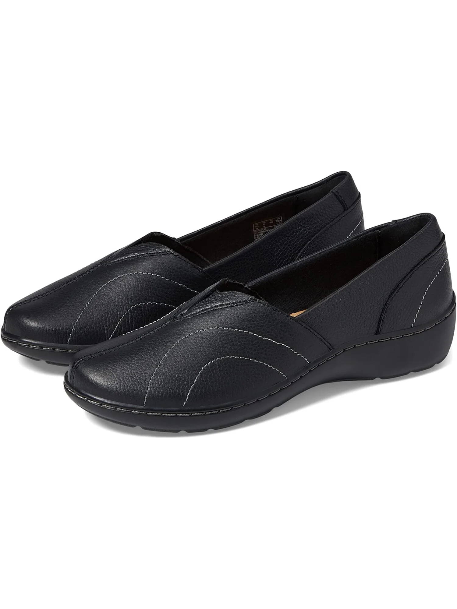 Лоферы Cora Meadow Clarks, кожа — изображение 2 из 5, черный
