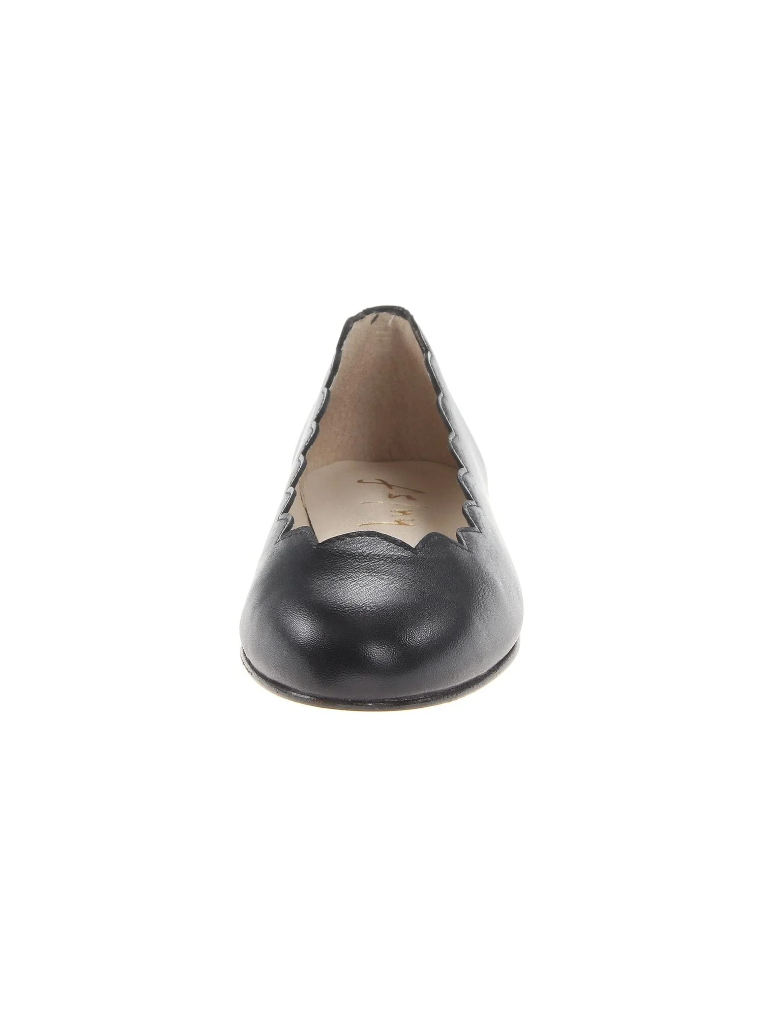 Туфли на плоской подошве Jigsaw French Sole, кожа — изображение 7 из 7, черный