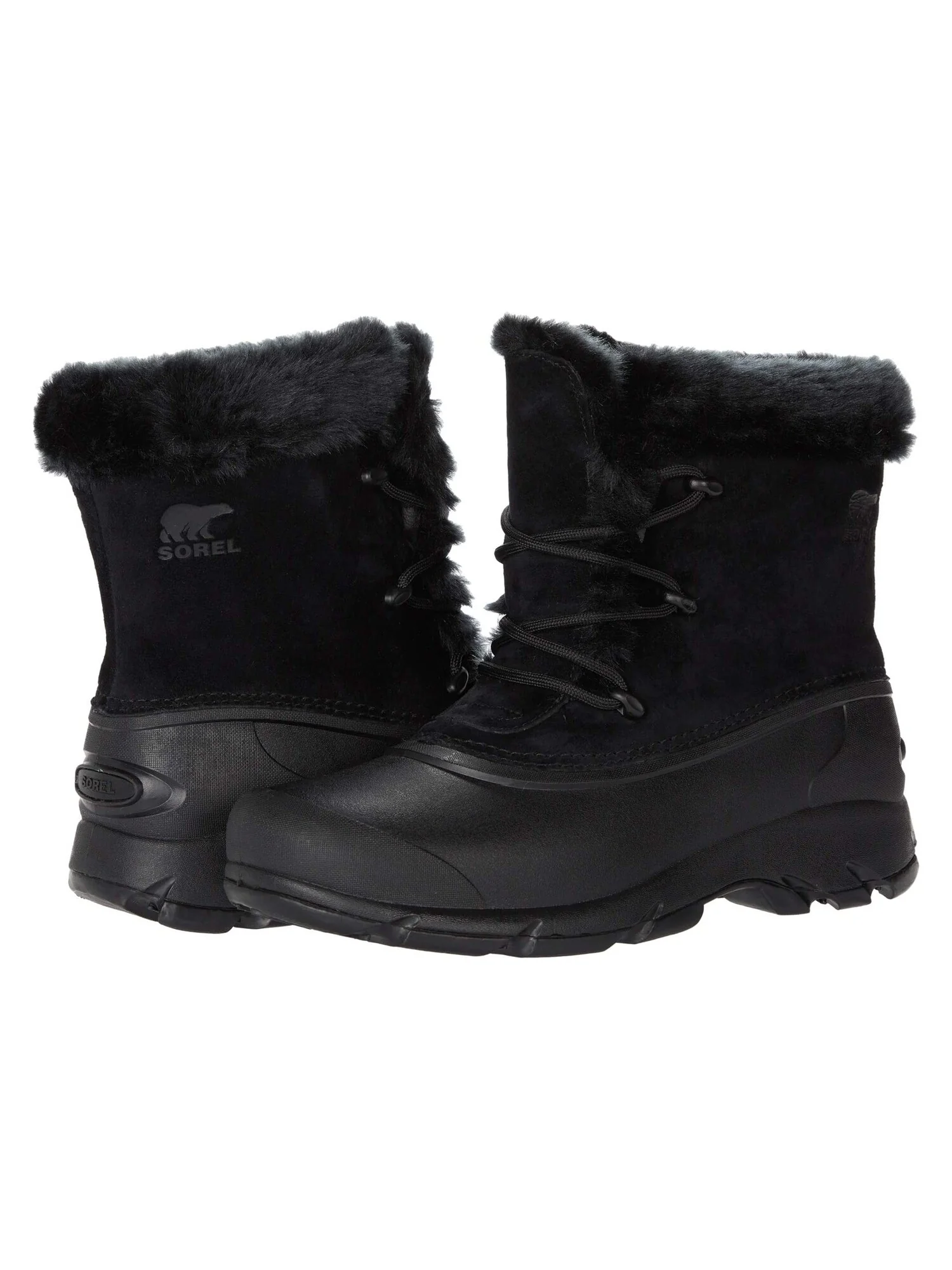 Ботинки SOREL Snow Angel Lace женские зимние — изображение 2 из 6, черный