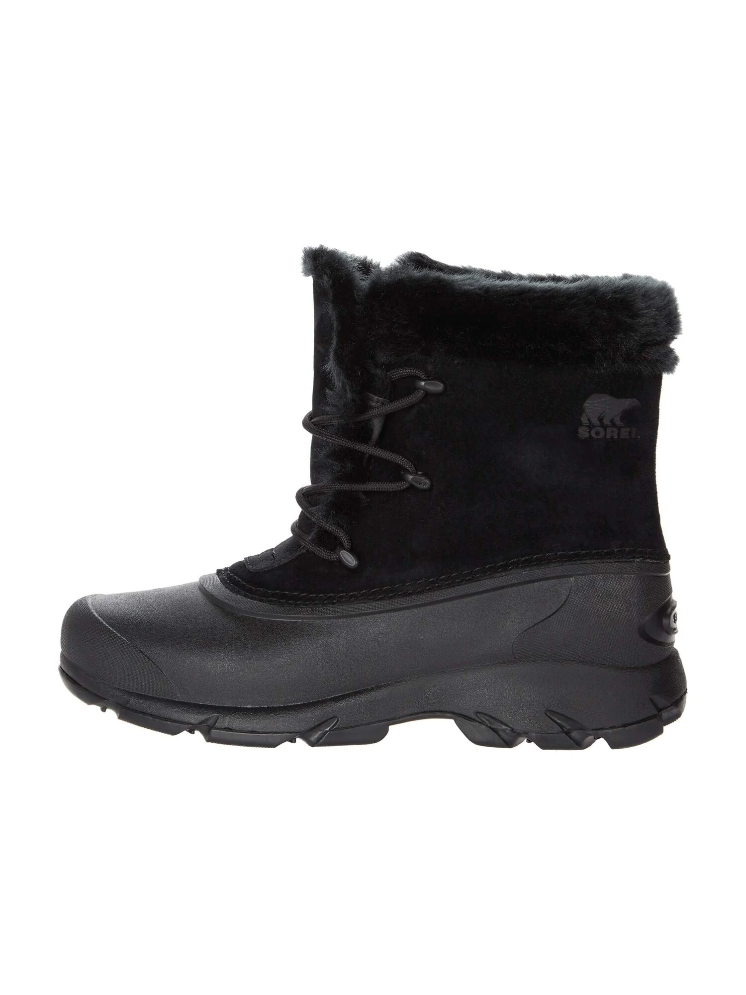 Ботинки SOREL Snow Angel Lace женские зимние — изображение 4 из 6, черный