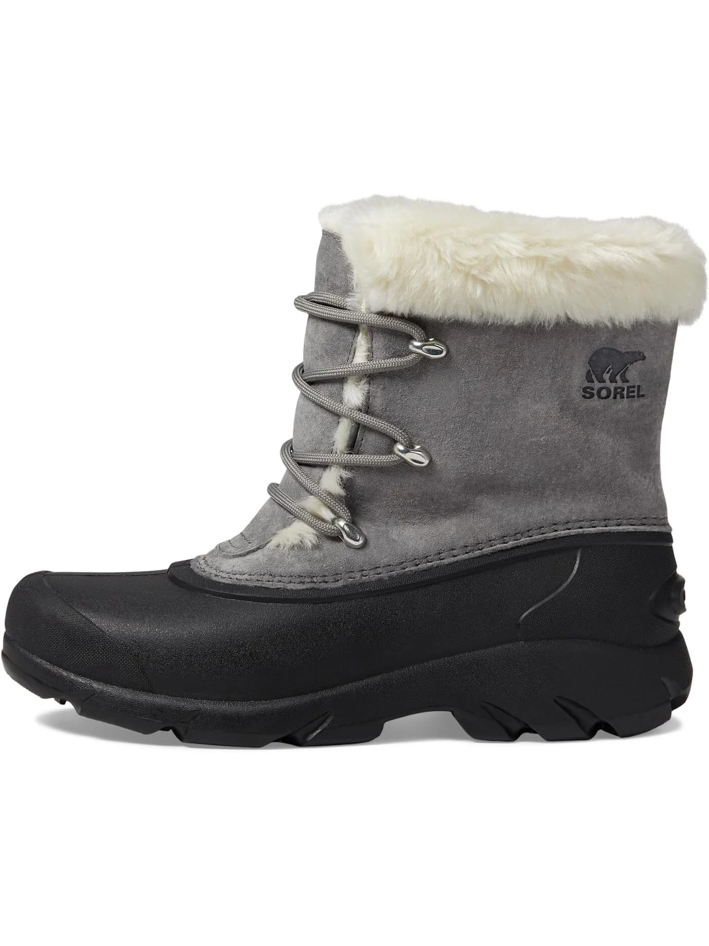 Ботинки женские SOREL Snow Angel Lace зимние — изображение 4 из 6, черный
