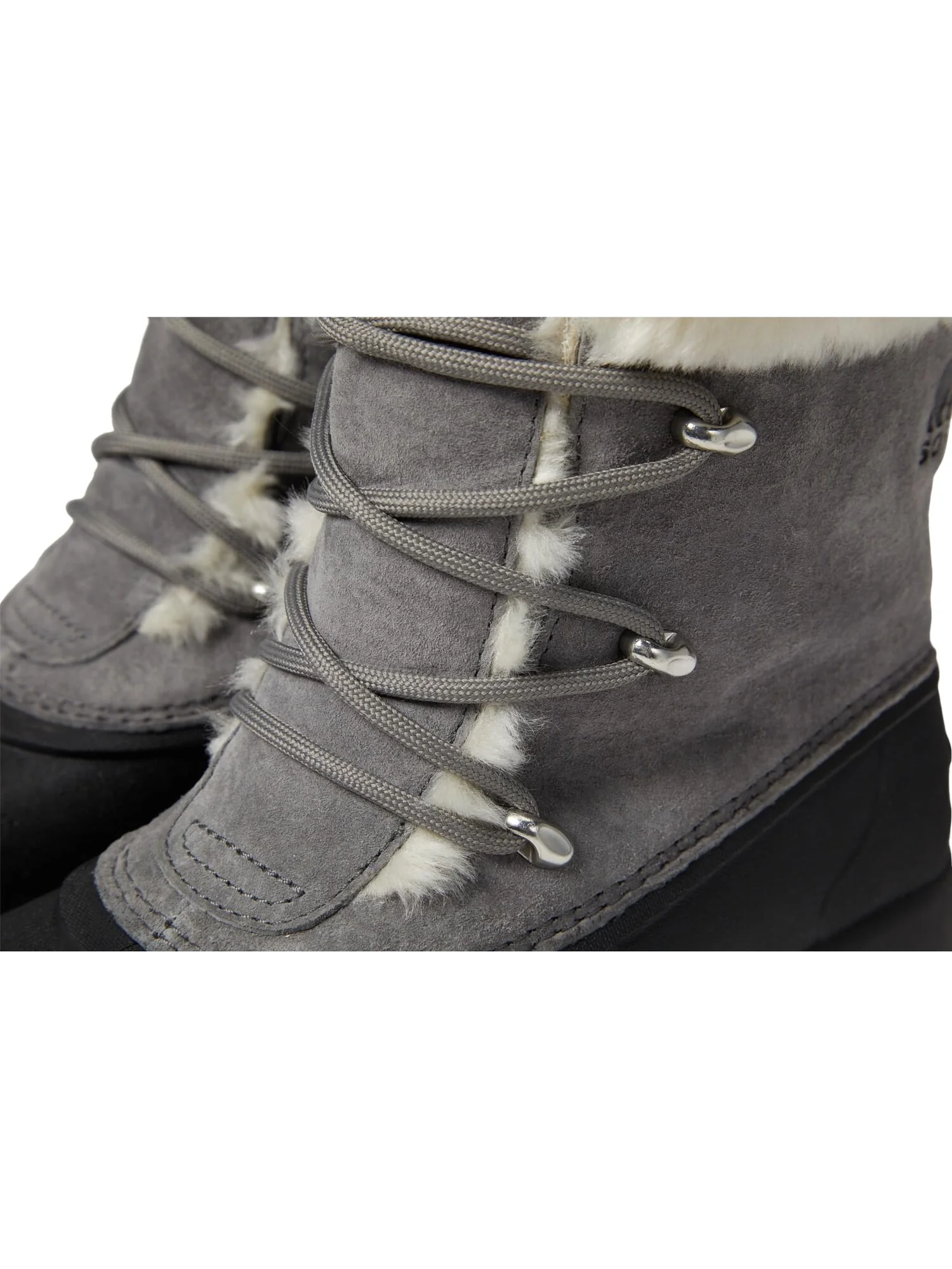 Ботинки женские SOREL Snow Angel Lace зимние — изображение 6 из 6, черный
