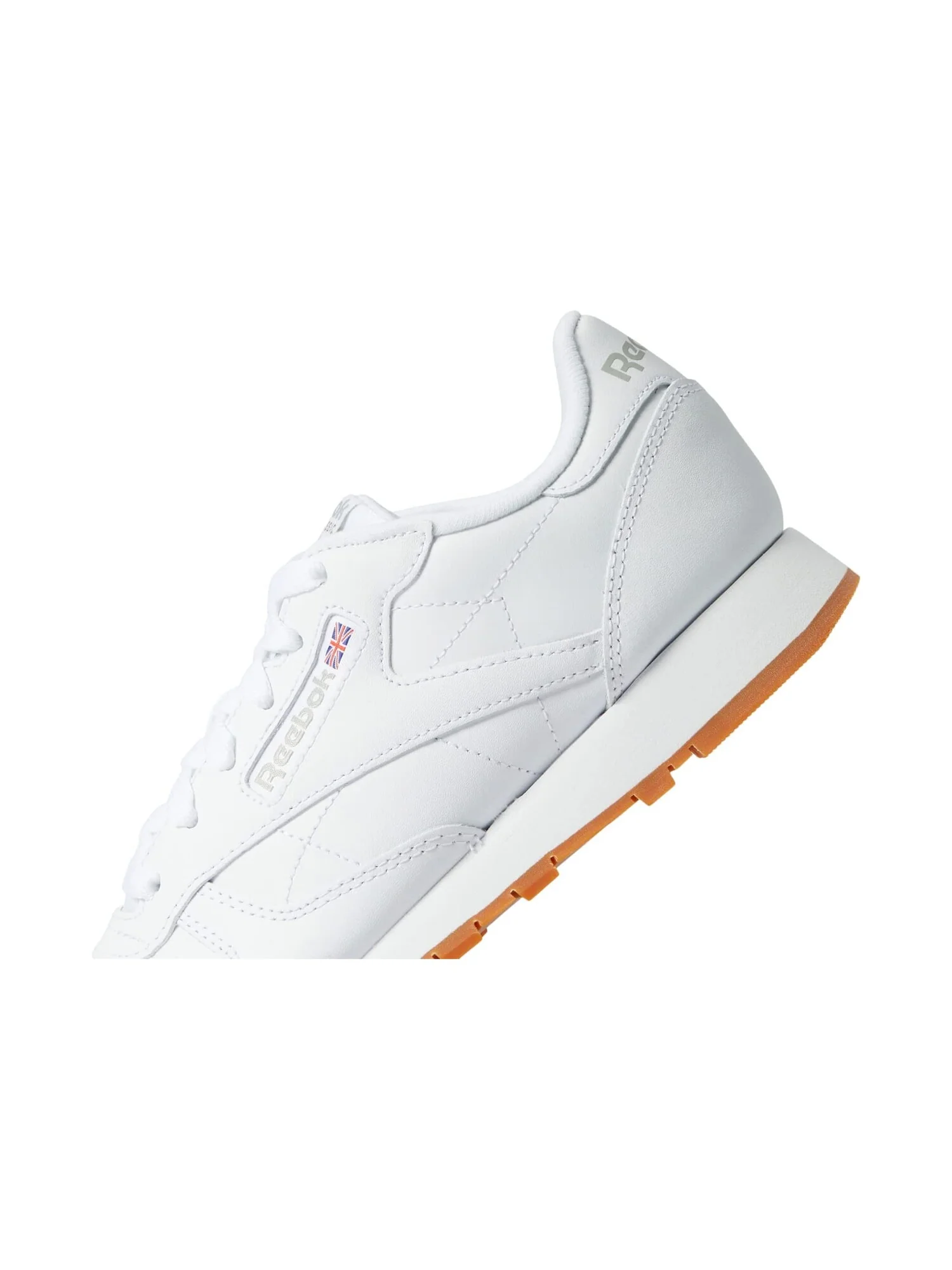 Кроссовки Classic Leather Reebok Lifestyle — изображение 2 из 3, бело-коричневый