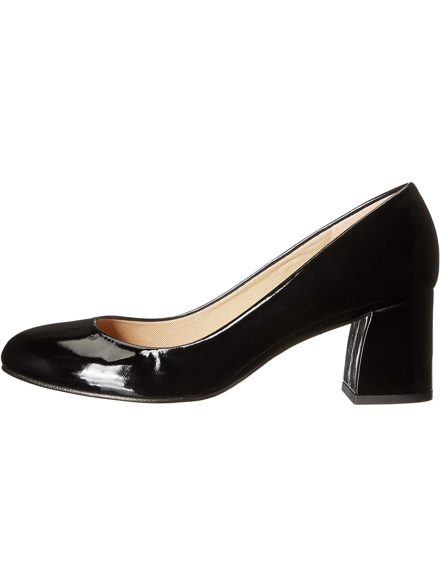 Туфли на каблуках Trance French Sole, кожа — черный