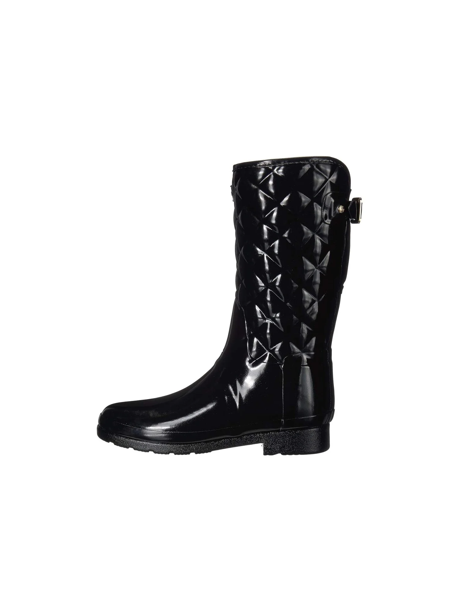 Сапоги высокие Hunter Refined Gloss — черный