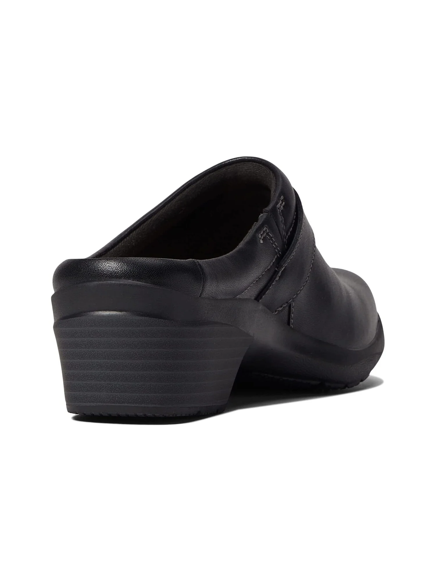 Сабо Angie Mist Clarks, кожа — изображение 5 из 5, черный