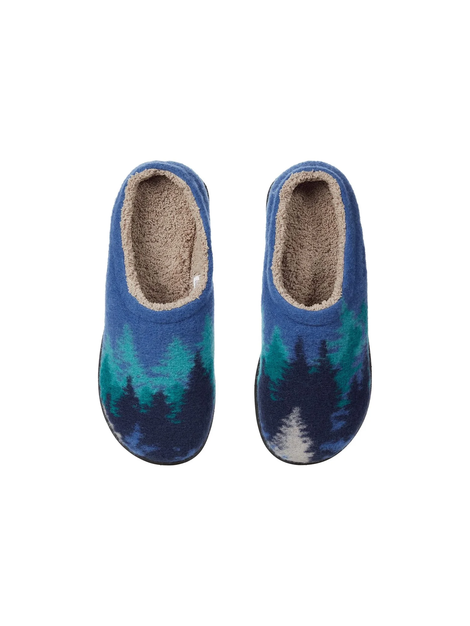Домашняя обувь L.L.Bean Daybreak Scuffs Motif — изображение 4 из 6, синий