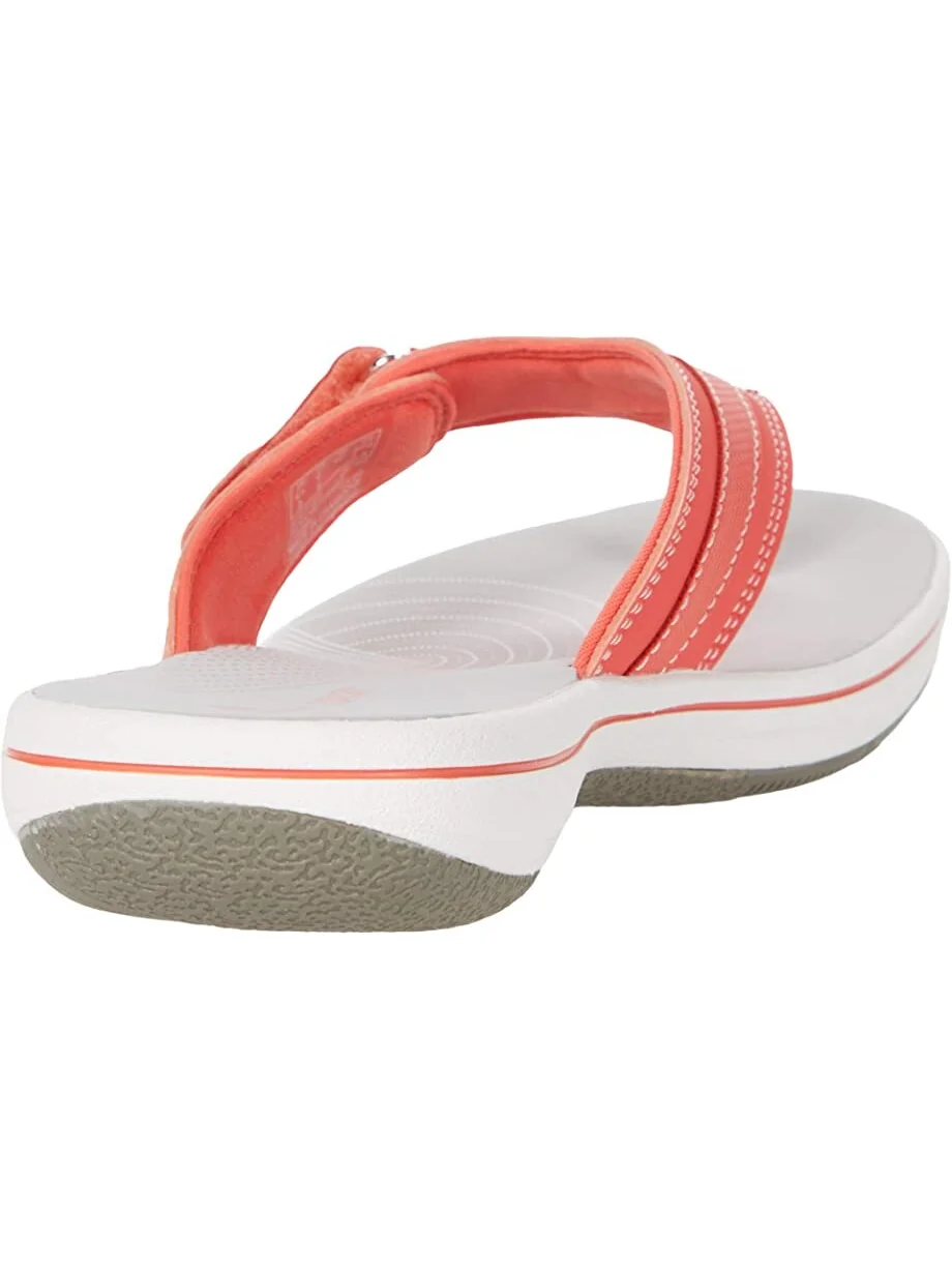 Сандалии Breeze Sea Clarks, яркий коралловый синтетический — изображение 5 из 6