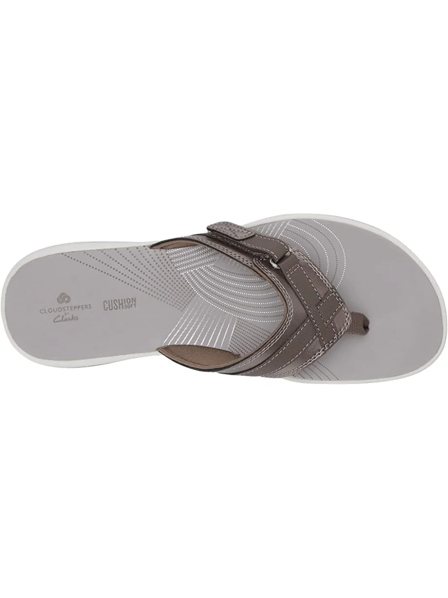 Сандалии Breeze Sea Clarks — изображение 2 из 7, серебристый
