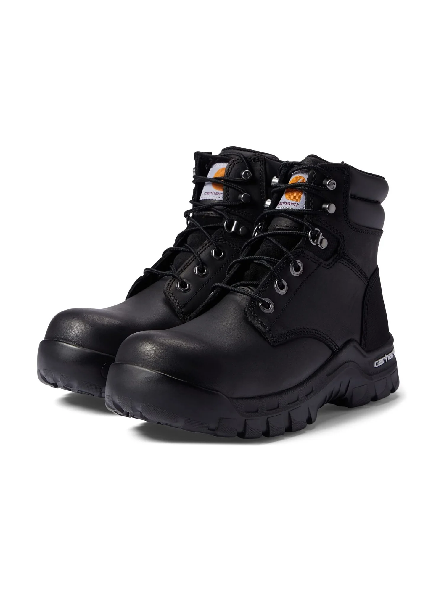 Ботинки 6" Rugged Flex Comp Toe Work Boot Carhartt, кожа — изображение 2 из 6, черный