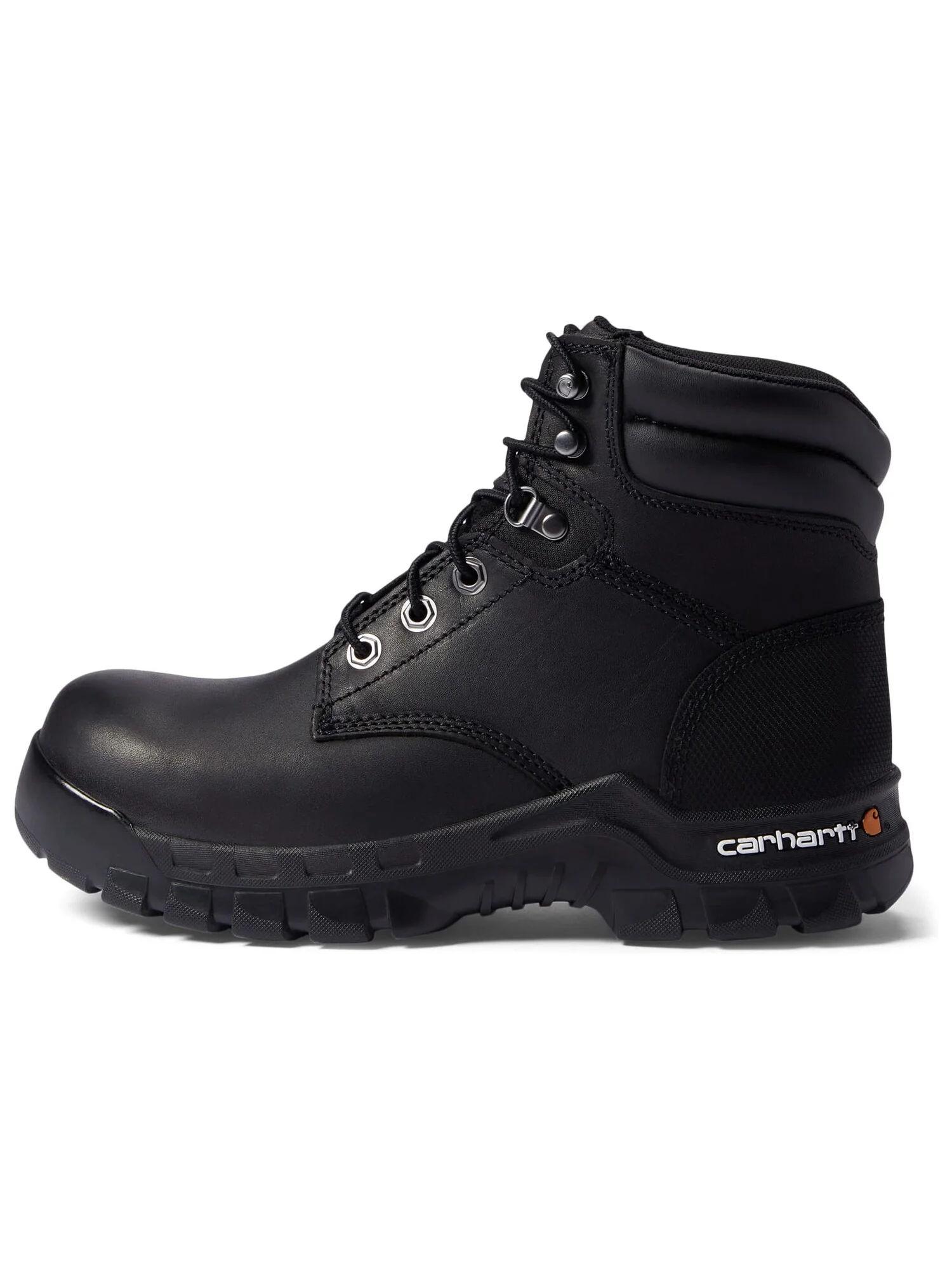 Ботинки 6" Rugged Flex Comp Toe Work Boot Carhartt, кожа — изображение 4 из 6, черный
