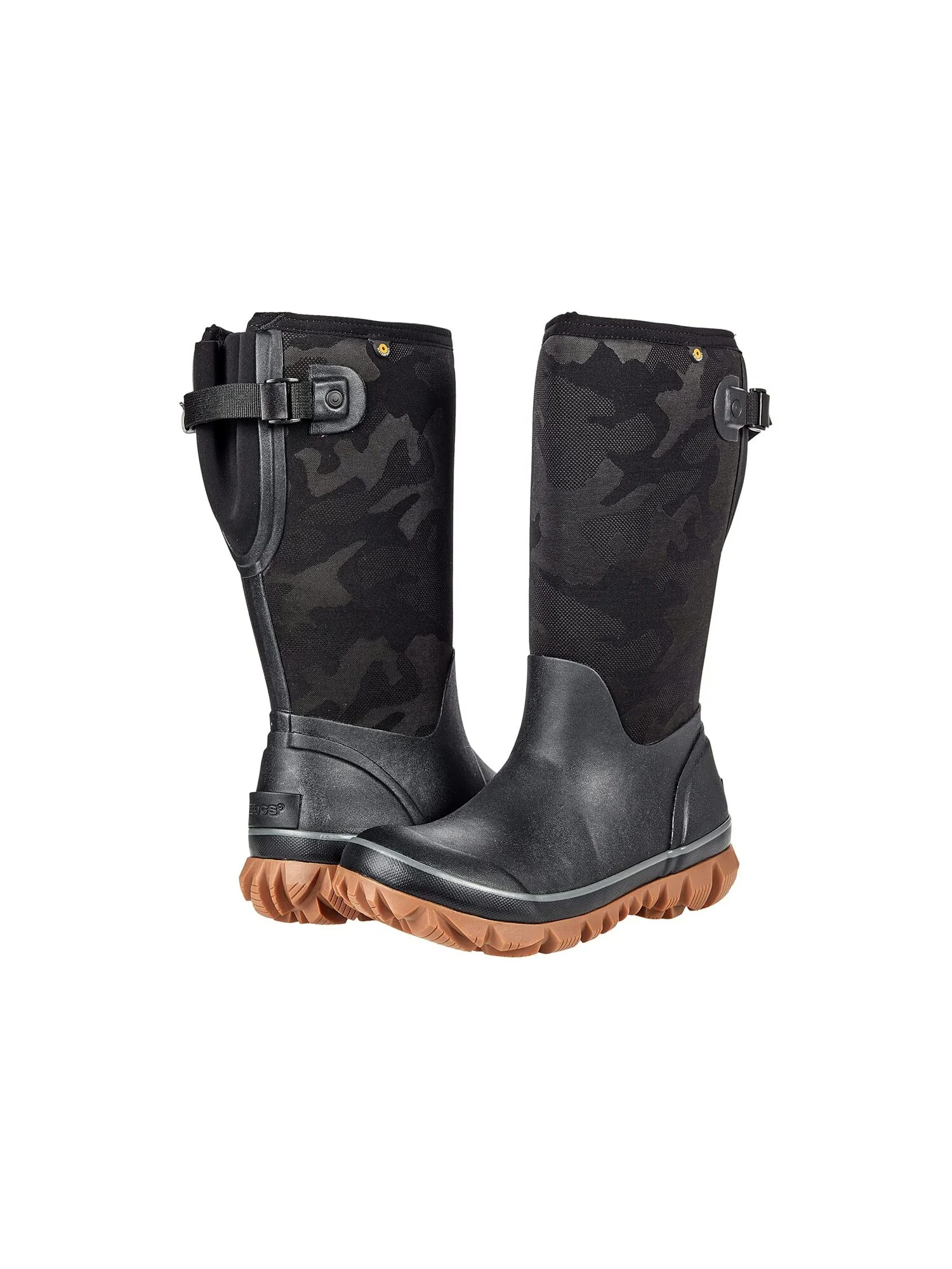 Ботинки Whiteout Tonal Camo Adjustable Calf Bogs — изображение 2 из 6, черный