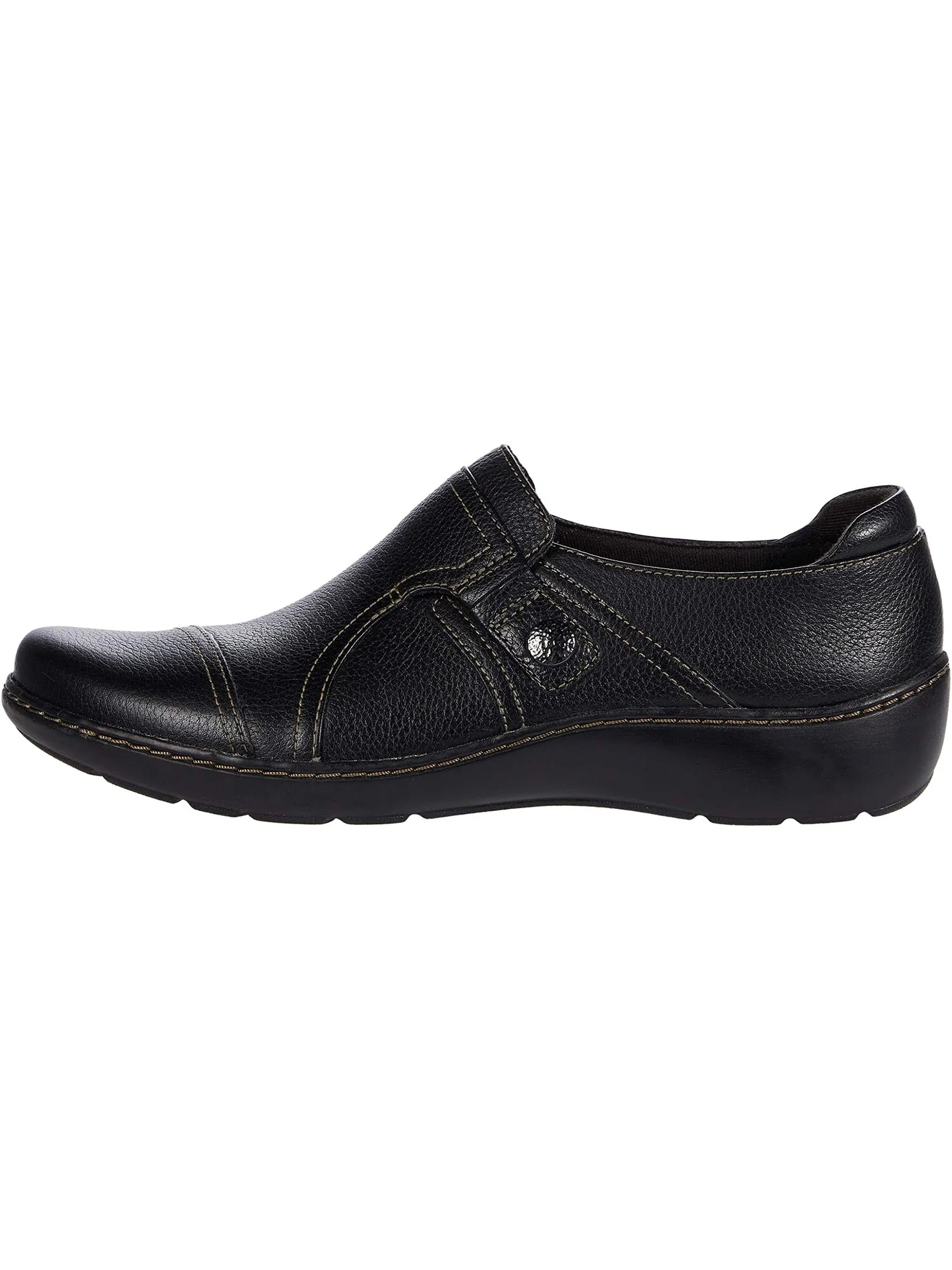 Лоферы Cora Poppy Clarks, кожа — изображение 4 из 6, черный