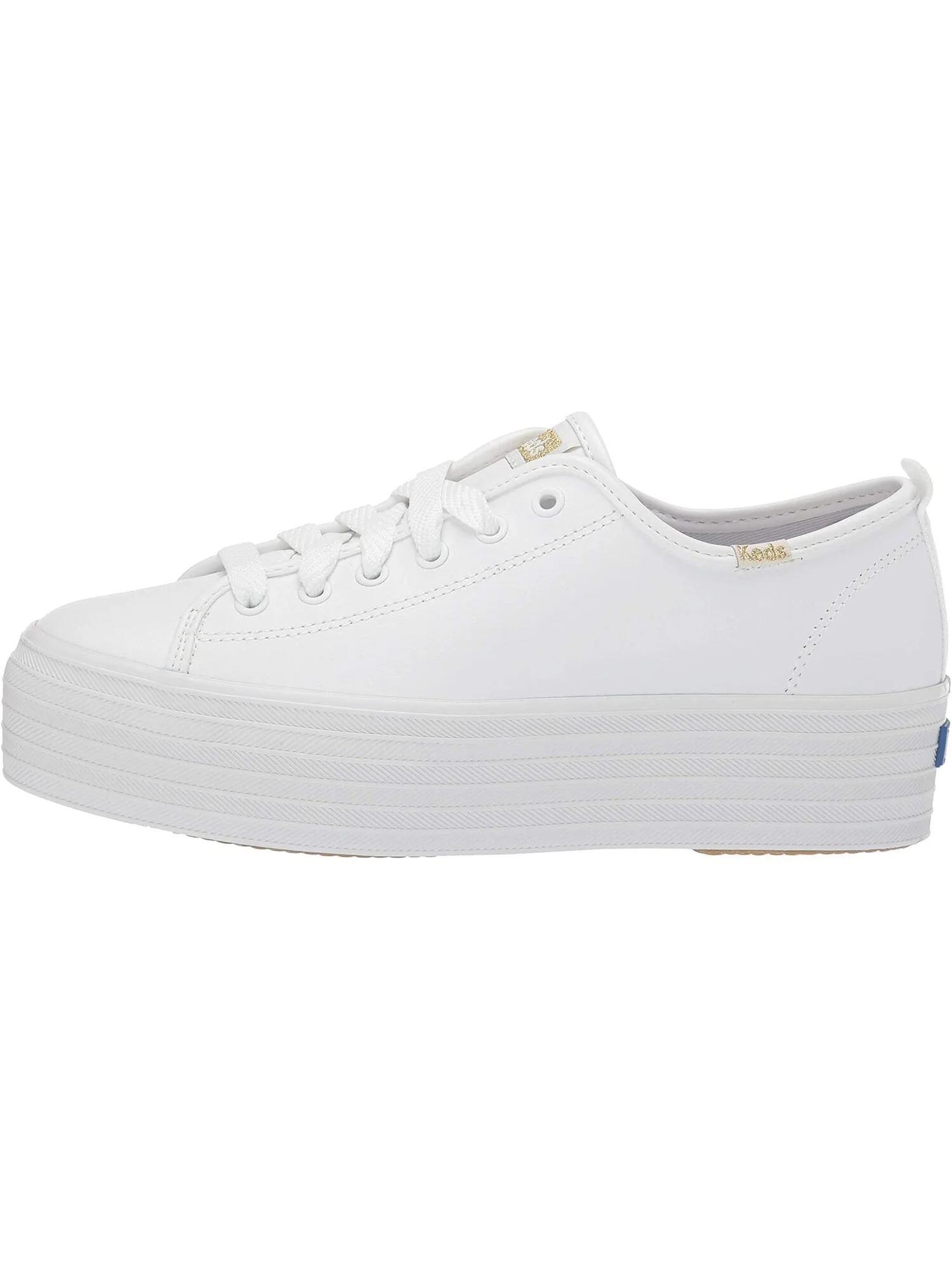 Кроссовки Triple Up Leather Keds, кожа — изображение 4 из 7, белый