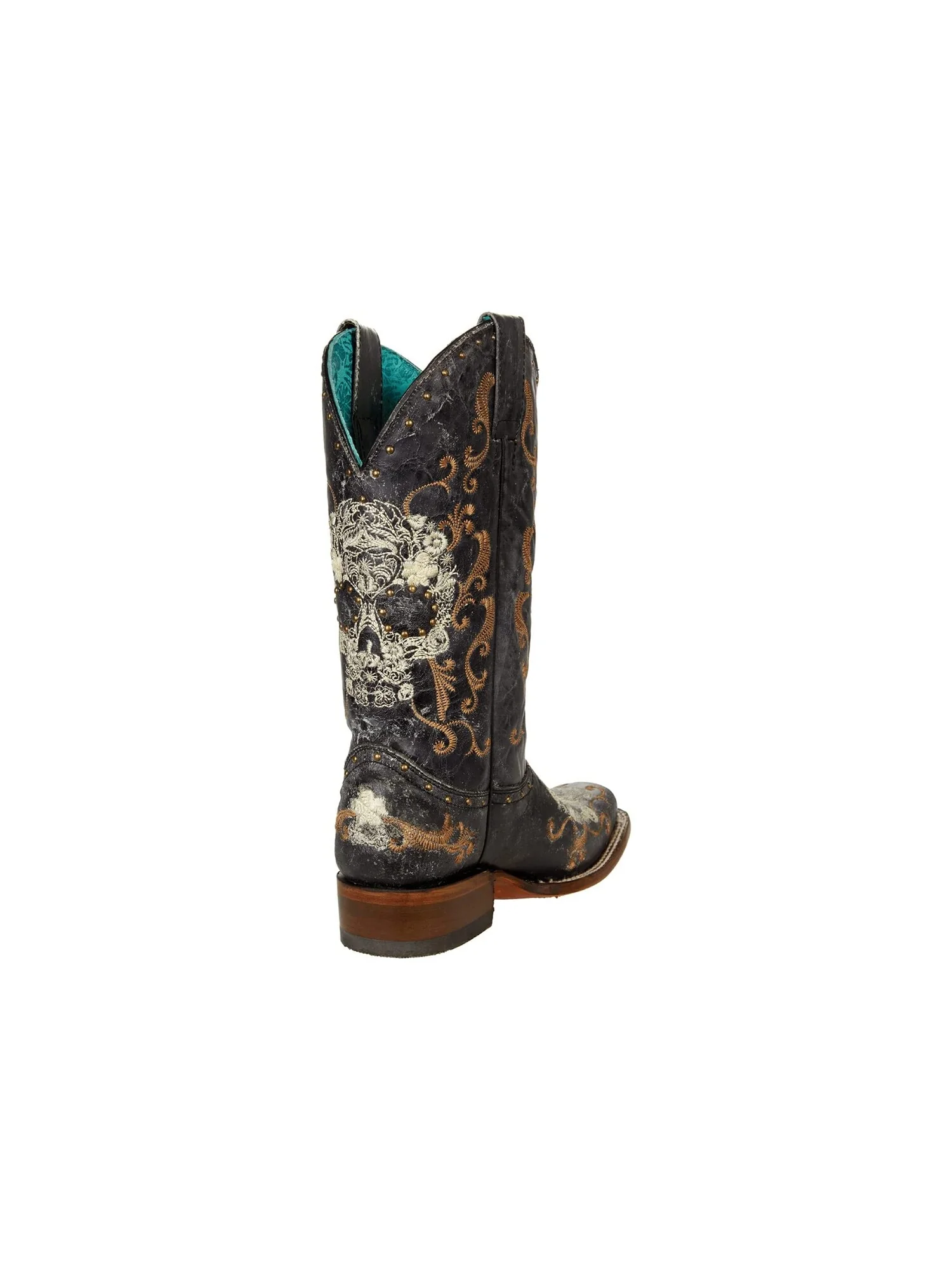Ботинки женские Corral Boots Z5005 с вышивкой — изображение 5 из 6, белый