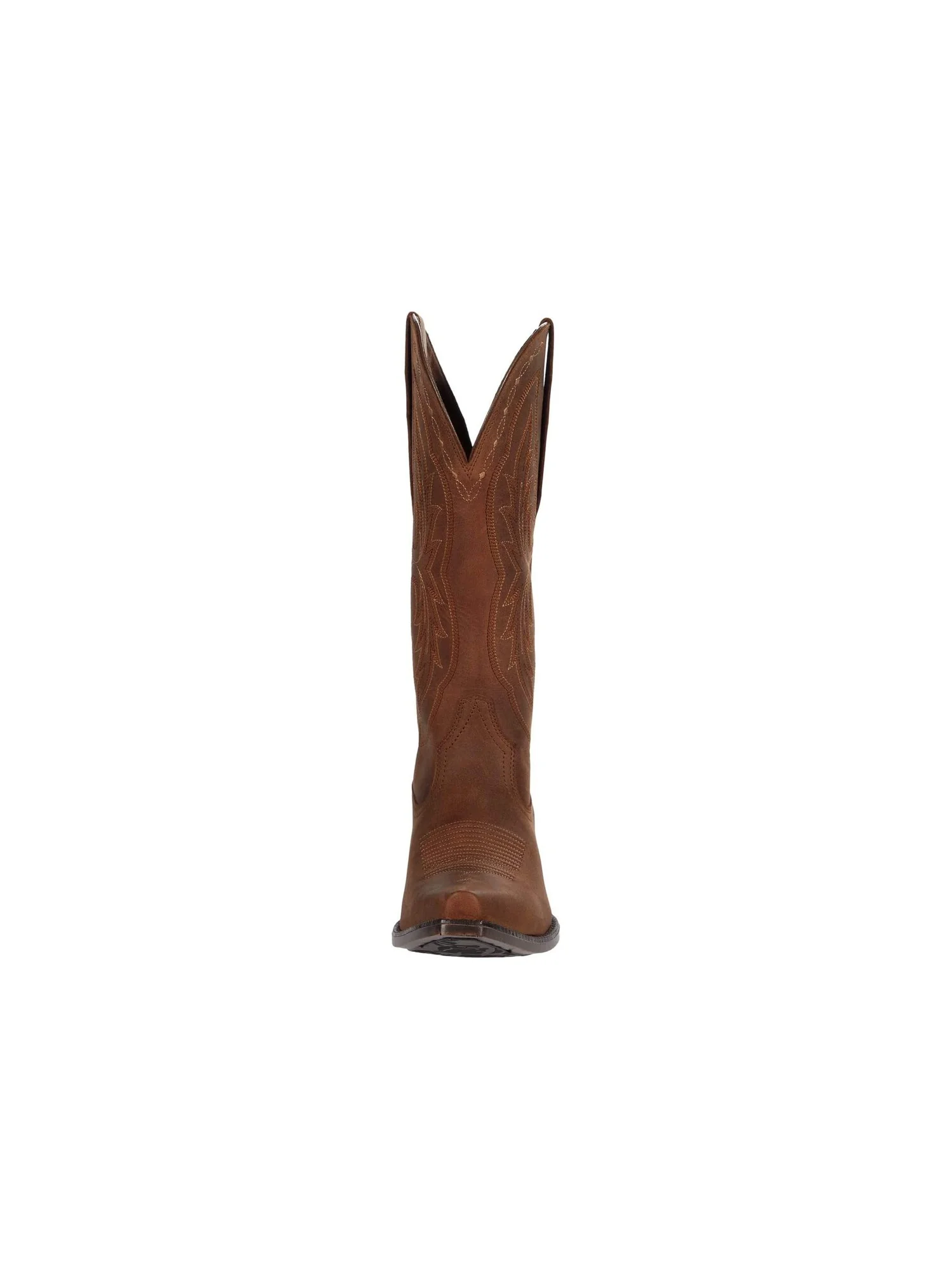 Сапоги женские Heritage X Toe Elastic Calf Ariat в западном стиле — изображение 6 из 6, коричневый