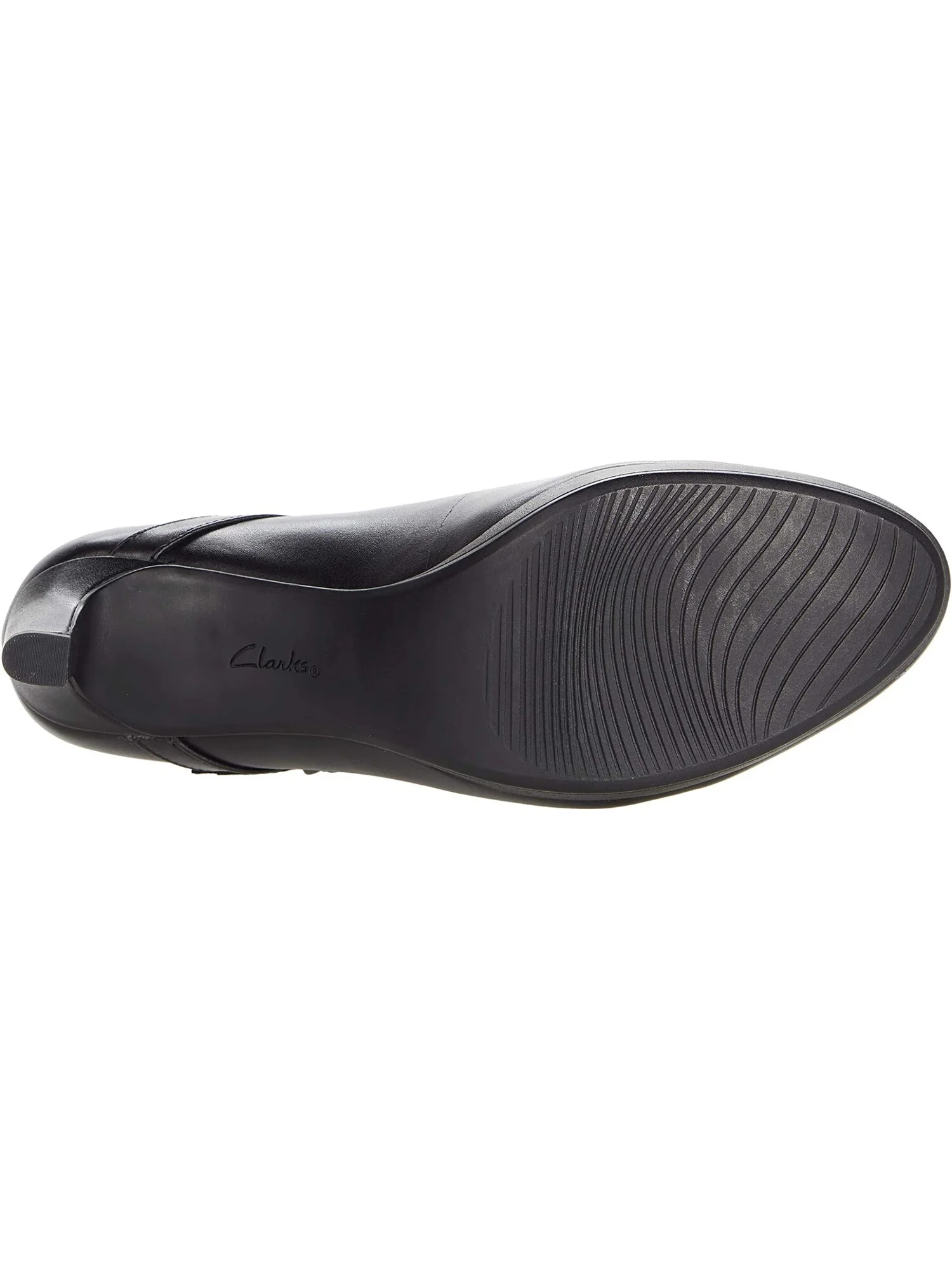 Туфли на каблуках Ambyr Shine Clarks, кожа — изображение 3 из 6, черный