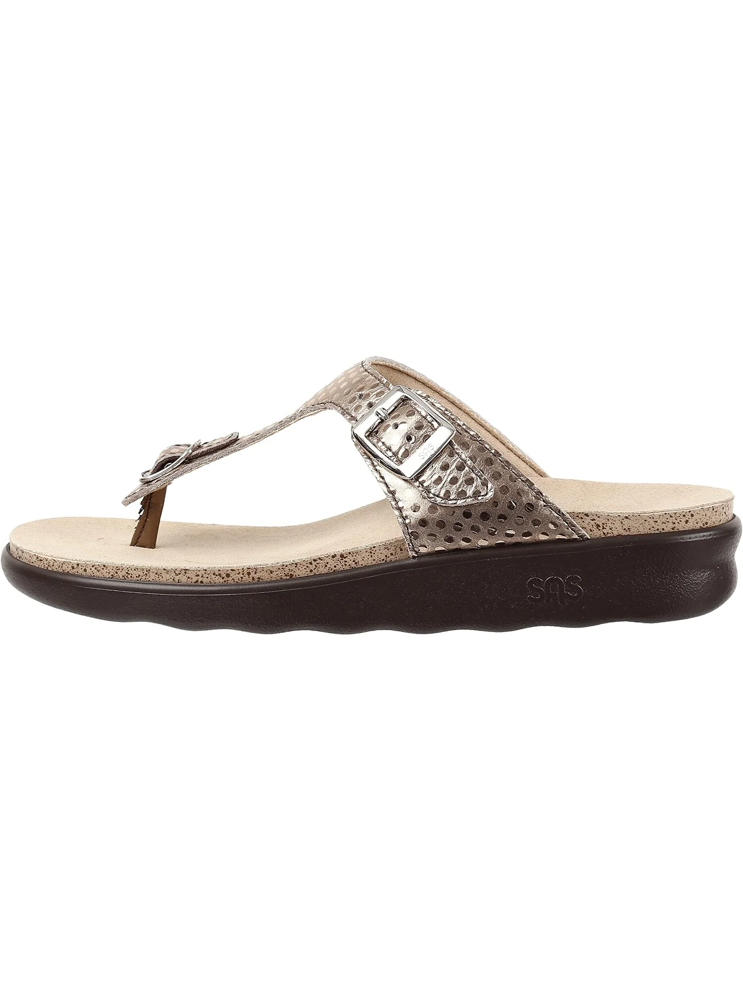 Сандалии SAS Sanibel Comfort Thong — изображение 1 из 3, золотой