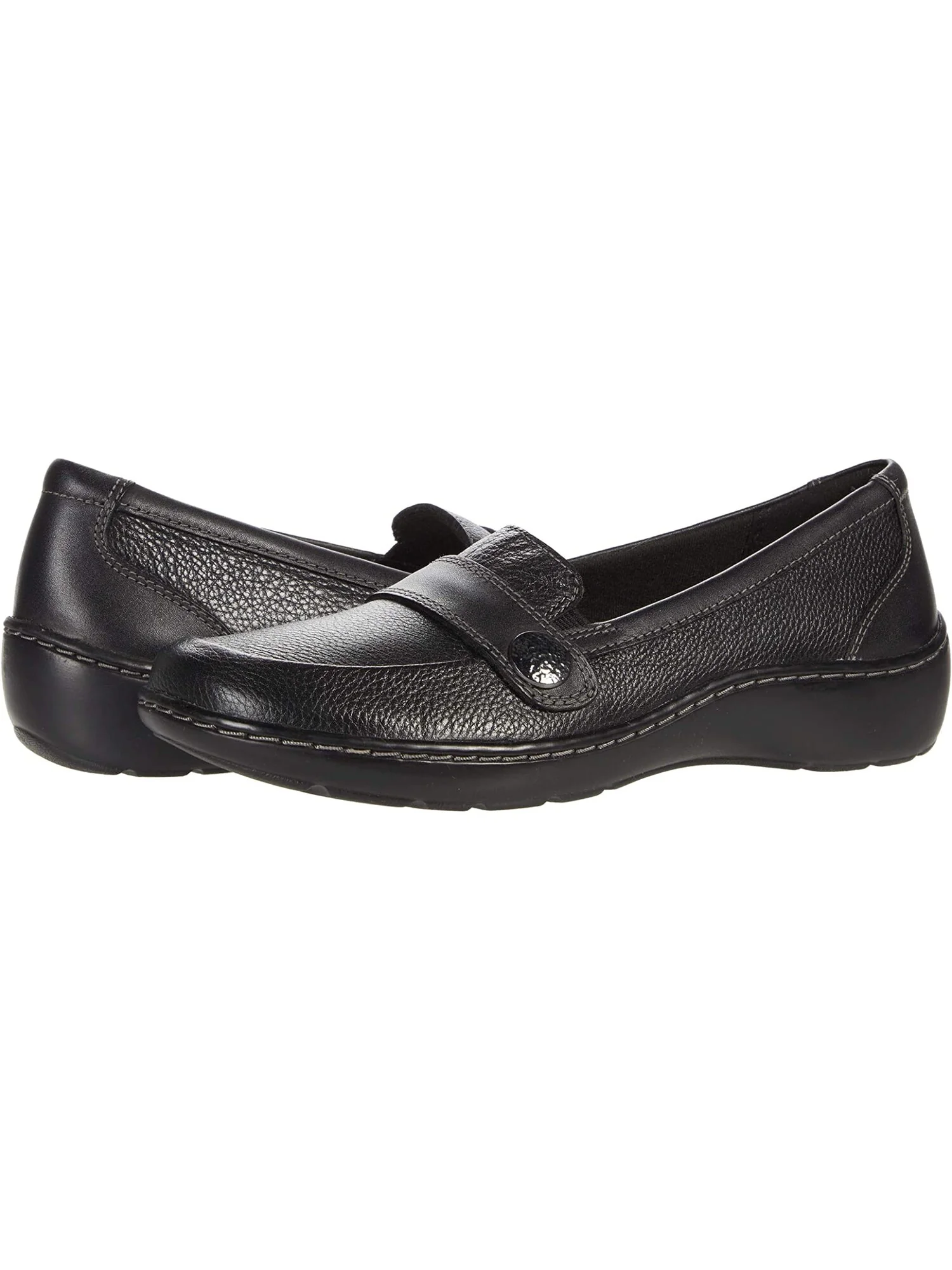 Лоферы Cora Daisy Clarks, кожа — изображение 2 из 6, черный