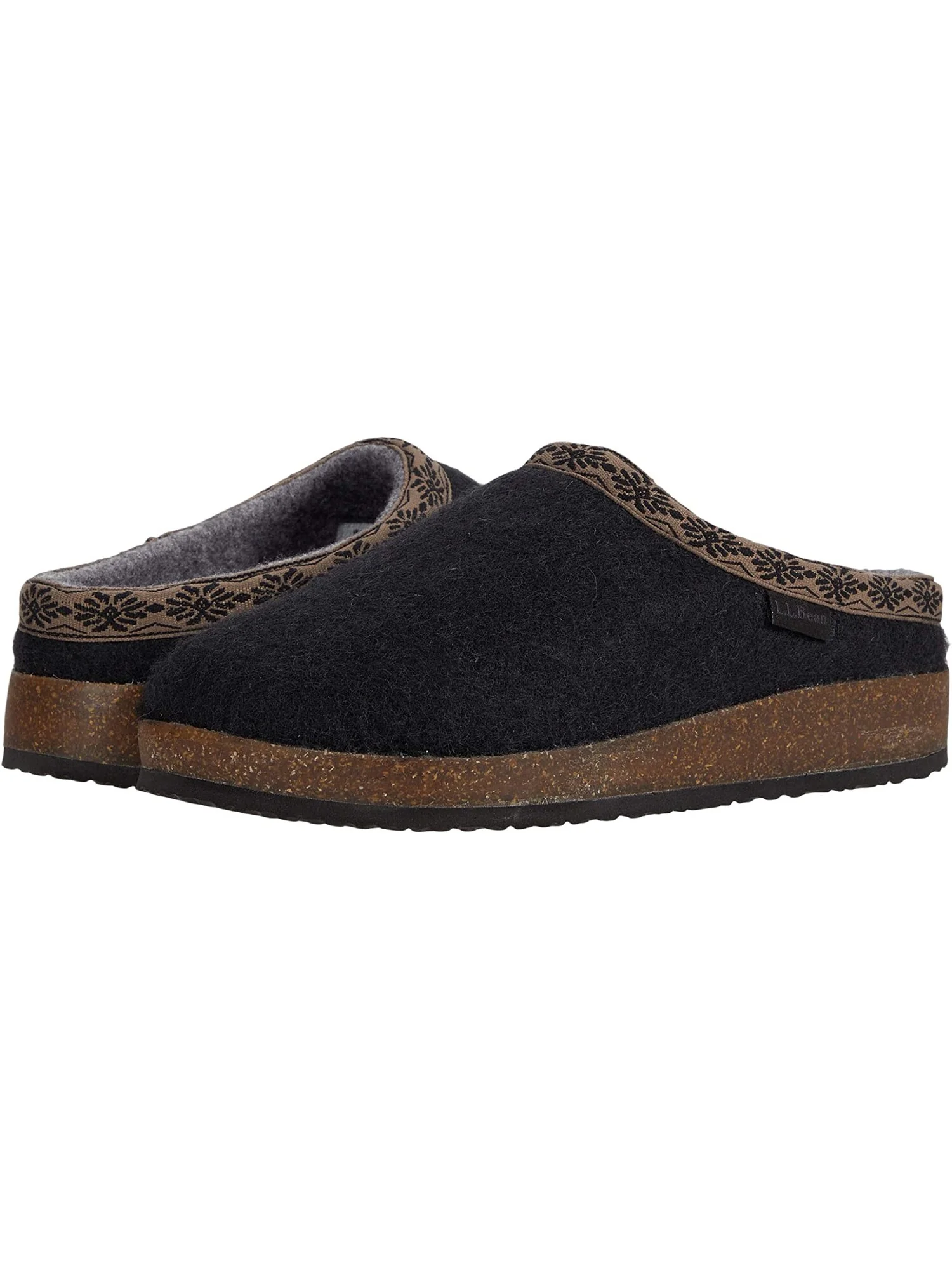 Слипперы Wool Slipper Clog L.L.Bean — изображение 2 из 6, черный