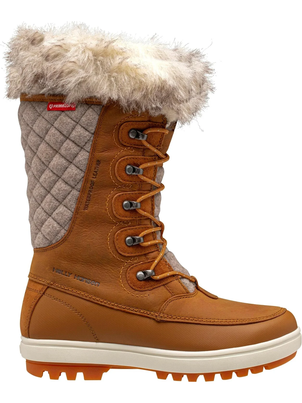 Зимние ботинки женские Helly Hansen Garibaldi высокие стеганые — изображение 5 из 6, коричневый
