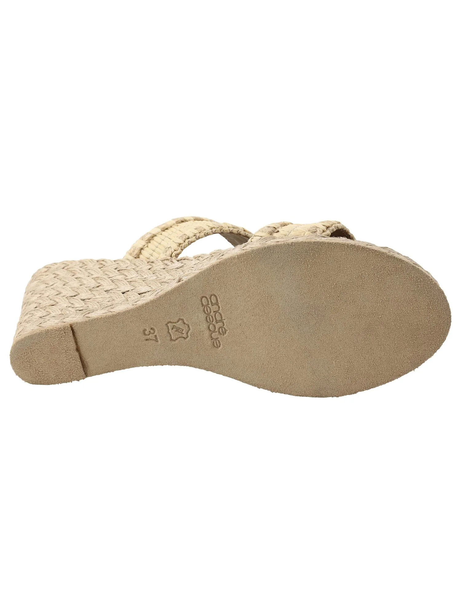 Туфли на каблуке Andre Assous Nolita Raffia — изображение 2 из 6, бежевый