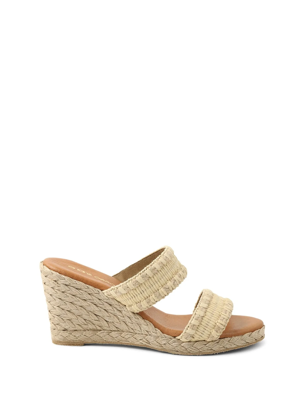 Туфли на каблуке Andre Assous Nolita Raffia — изображение 6 из 6, бежевый