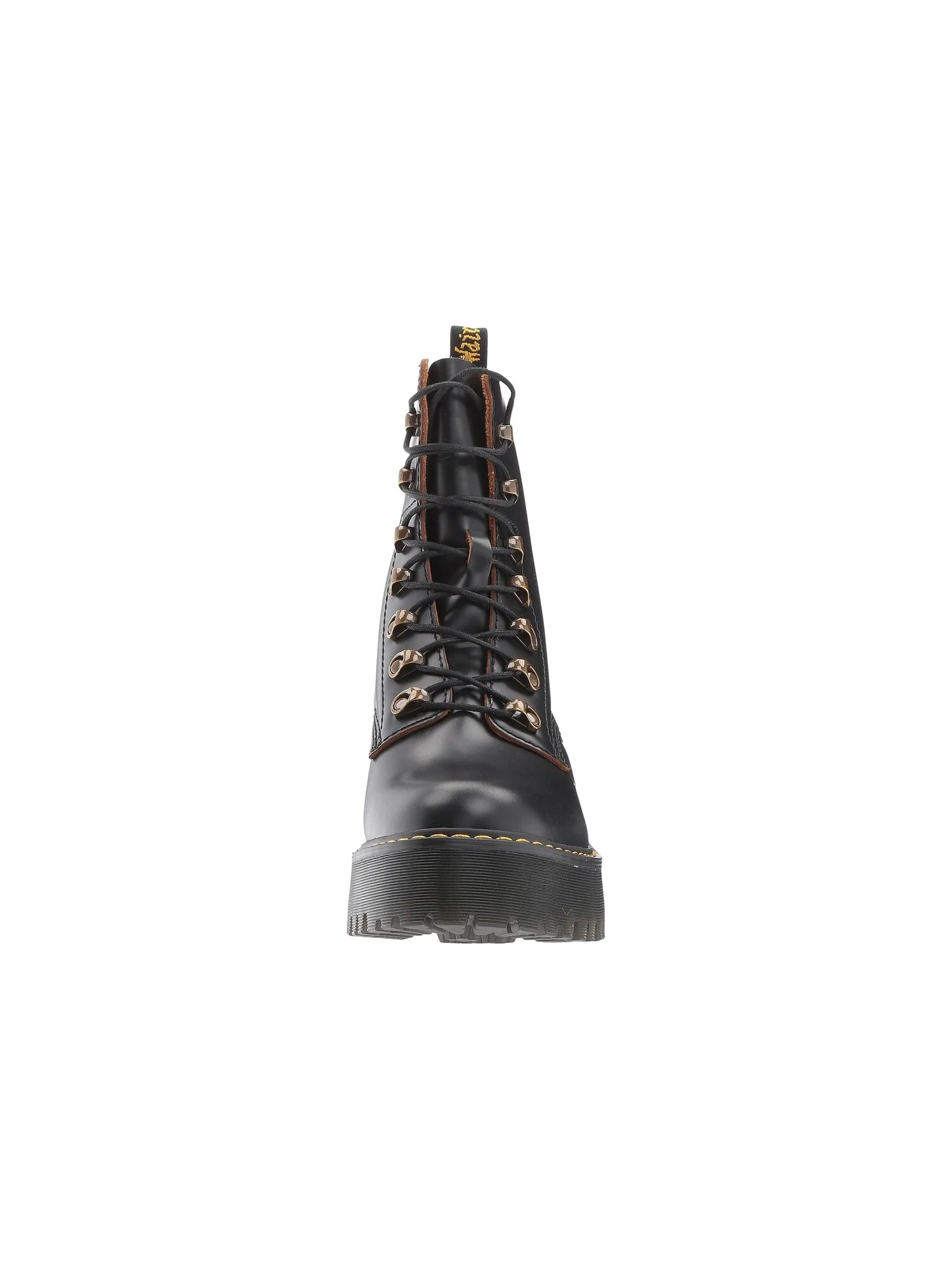 Ботинки Dr. Martens Leona 7 Hook — изображение 3 из 4, черный винтажный