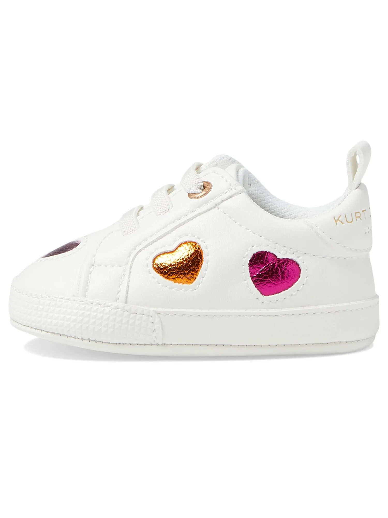 Кроссовки Kurt Geiger London Kids Lane Love (Infant/Toddler) — изображение 2 из 6, белый