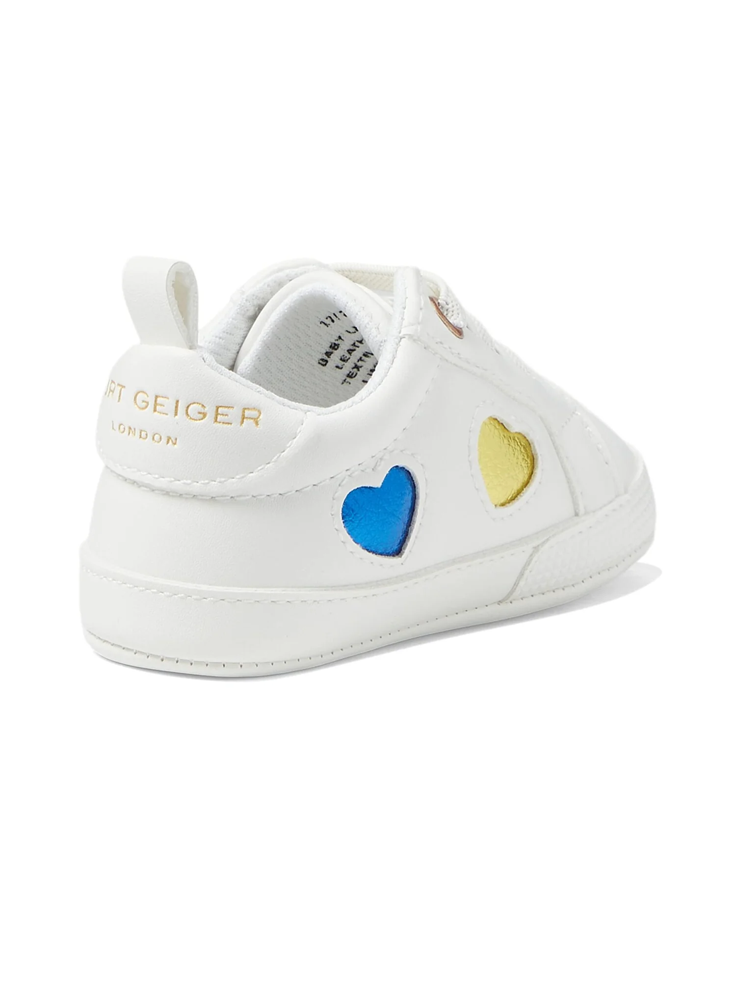 Кроссовки Kurt Geiger London Kids Lane Love (Infant/Toddler) — изображение 4 из 6, белый
