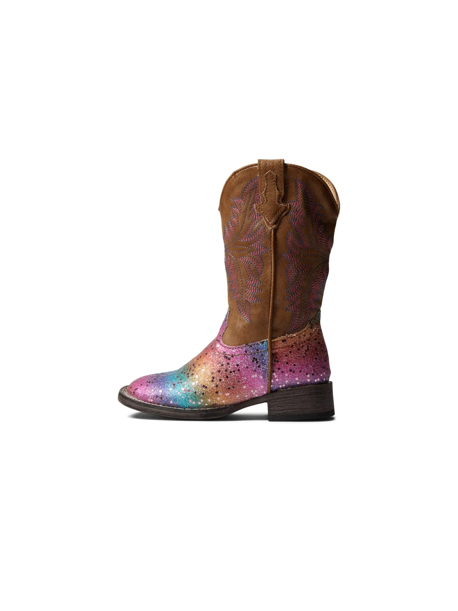 Ботинки Roper Kids Glitter Rainbow (Toddler/Little Kid)