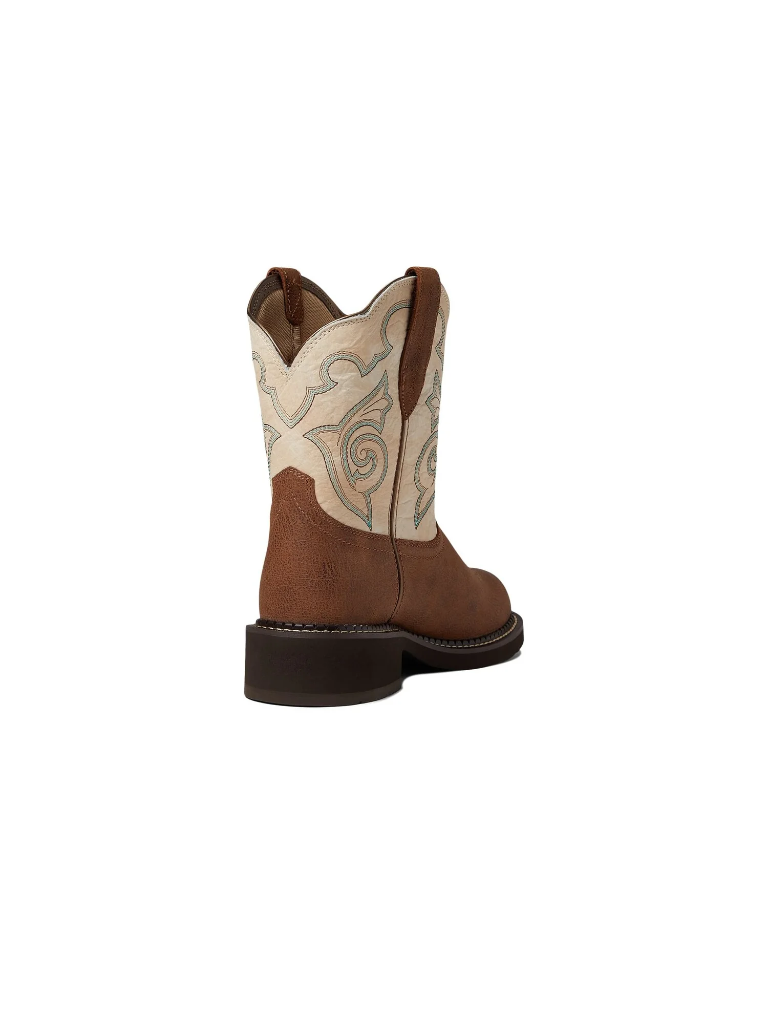 Сапоги женские Ariat Fatbaby Heritage Tess ковбойские — изображение 2 из 6, бежевый