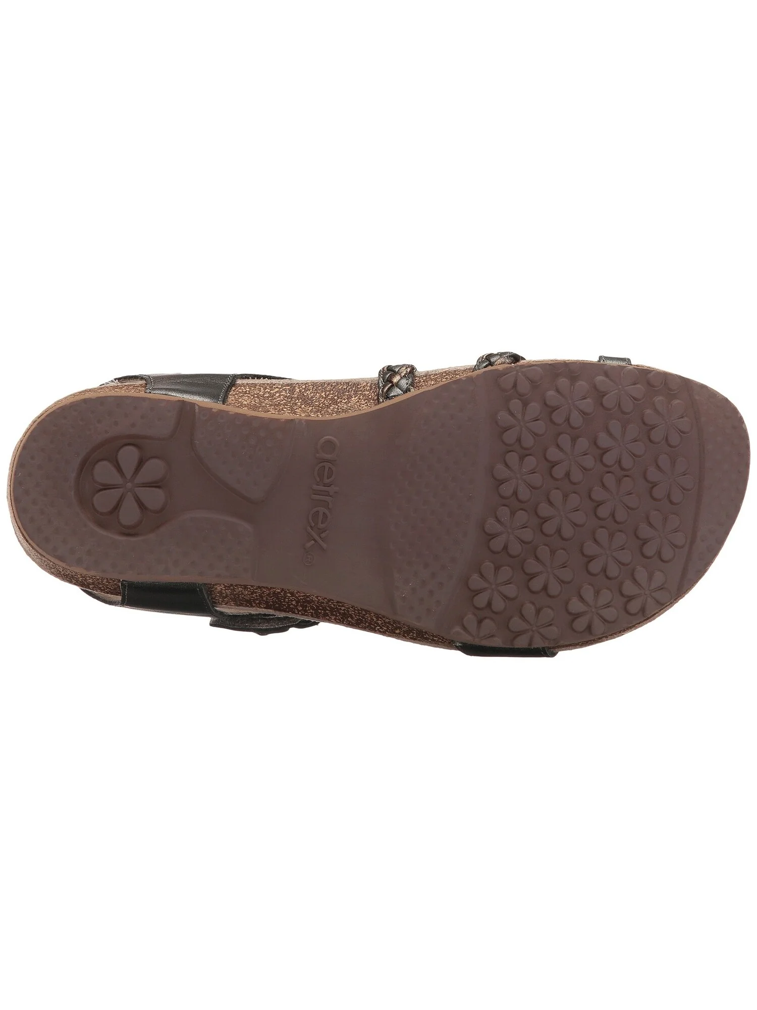 Сандалии Aetrex Jillian Quarter Strap — изображение 3 из 4, серый