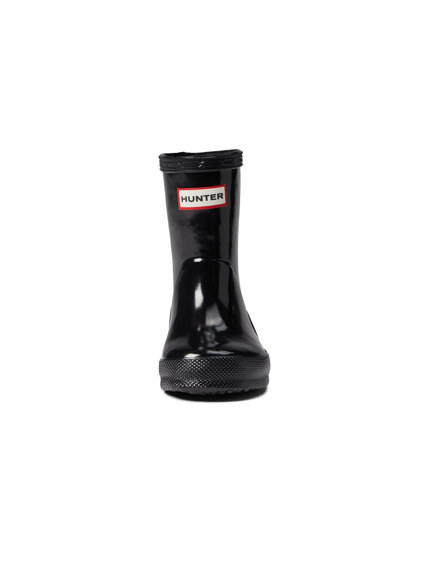 Ботинки Hunter Kids First Classic Gloss (Toddler/Little Kid) — изображение 1 из 6, черный