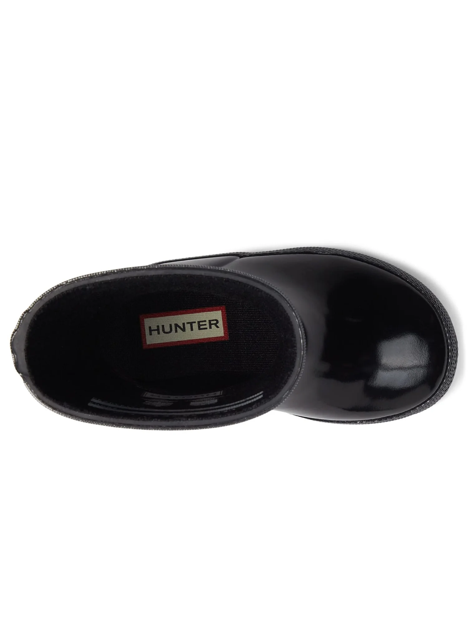 Ботинки Hunter Kids First Classic Gloss (Toddler/Little Kid) — изображение 4 из 6, черный