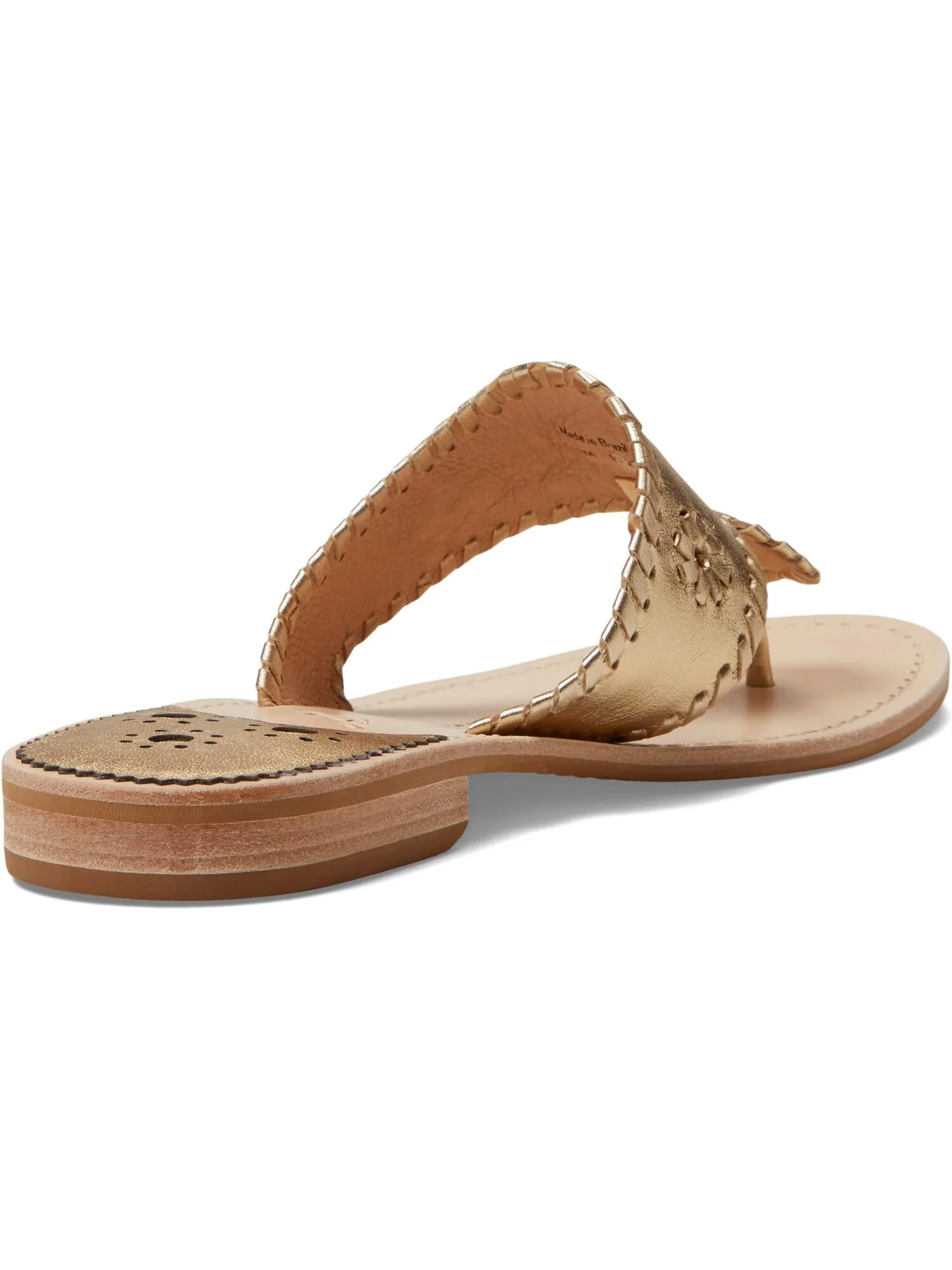 Шлепанцы Jacks Flat Sandal Jack Rogers — изображение 5 из 5, платиновый/платиновый