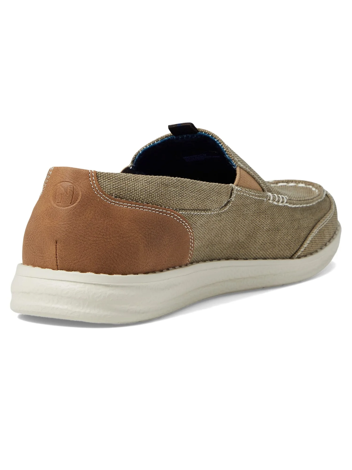 Лоферы Nunn Bush Brewski Canvas Moccasin Toe Venetian Slip-On — изображение 3 из 4, серый