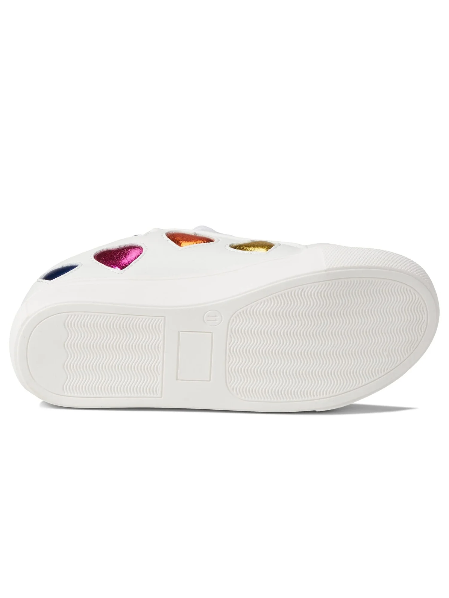 Кроссовки Kurt Geiger London Kids Mini Lane Love (Toddler/Little Kid/Big Kid) — изображение 2 из 6, белый
