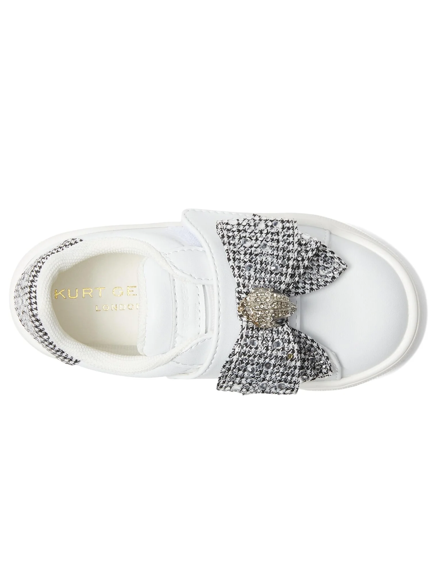 Кроссовки Kurt Geiger London Kids Mini Laney Bow (Toddler) — изображение 3 из 6, мультиколор