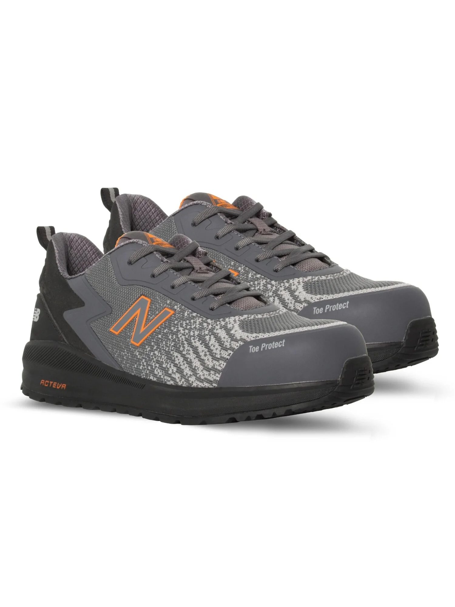 Кроссовки New Balance Work & Safety Speedware Comp Toe EH PR SR — изображение 2 из 4, серый/оранжевый