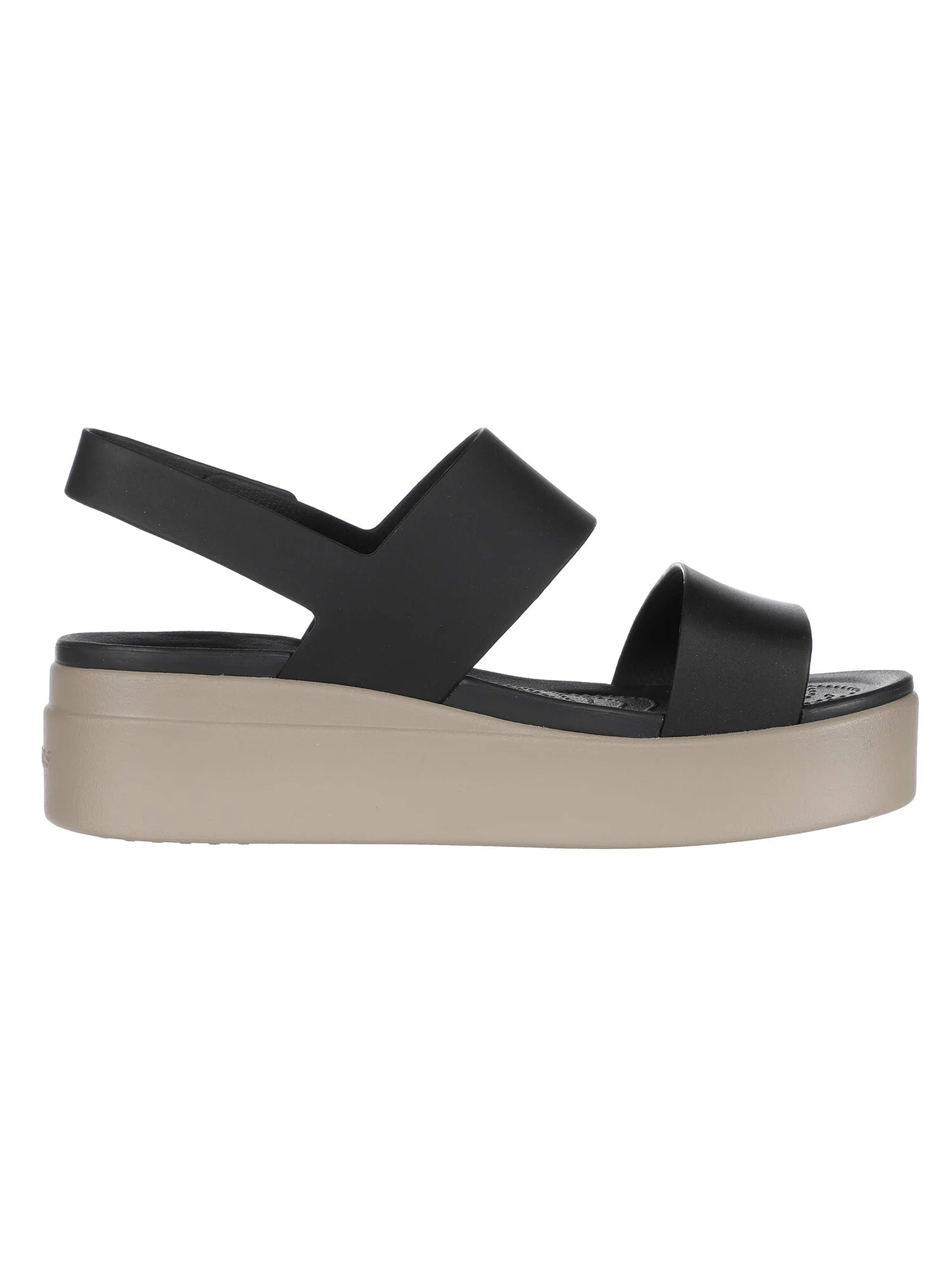 Сандалии Crocs Brooklyn Low Wedge — изображение 3 из 7, зеленый