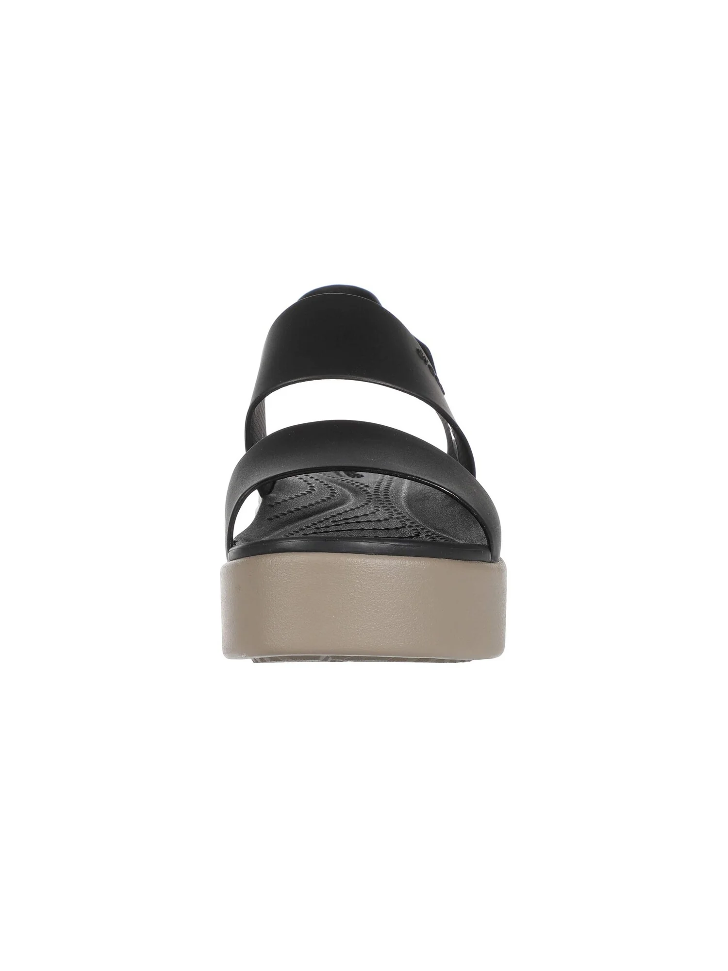 Сандалии Crocs Brooklyn Low Wedge — изображение 4 из 7, зеленый