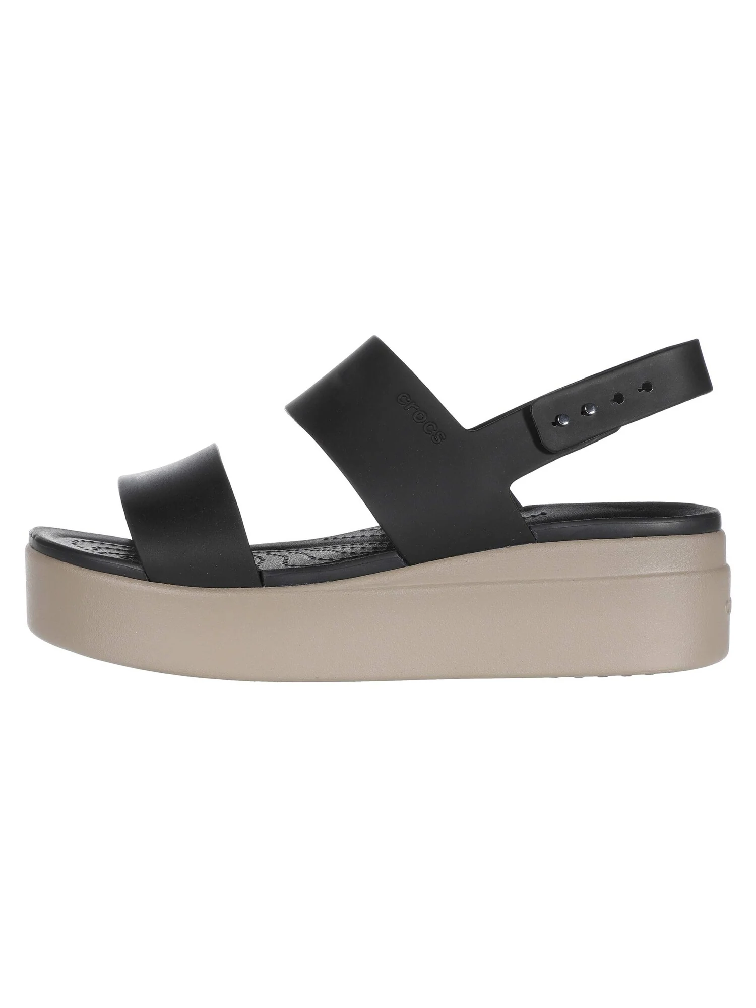 Сандалии Crocs Brooklyn Low Wedge — изображение 7 из 7, зеленый