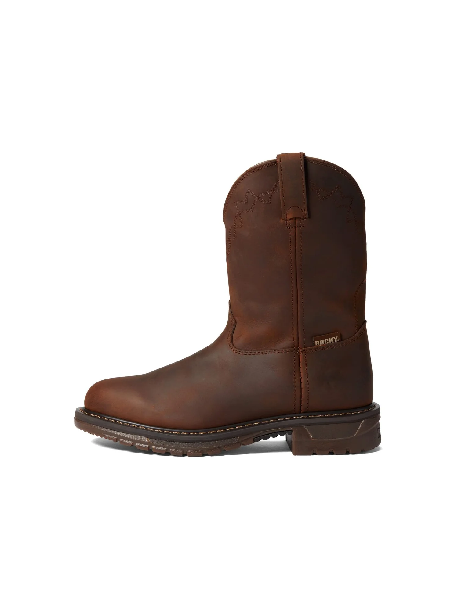 Ботинки Rocky Western Original Ride 10" Soft Toe — изображение 4 из 5, коричневый