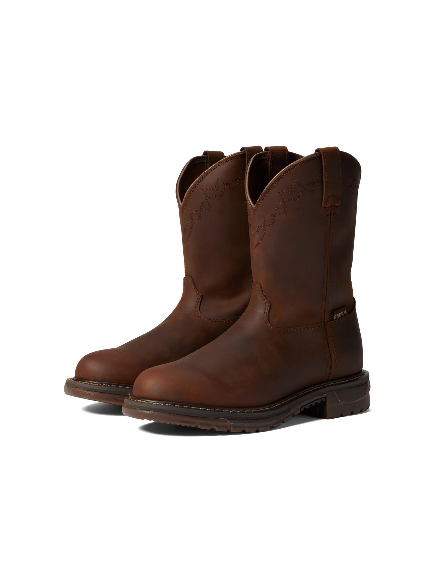 Ботинки Rocky Western Original Ride 10" Soft Toe — изображение 5 из 5, коричневый