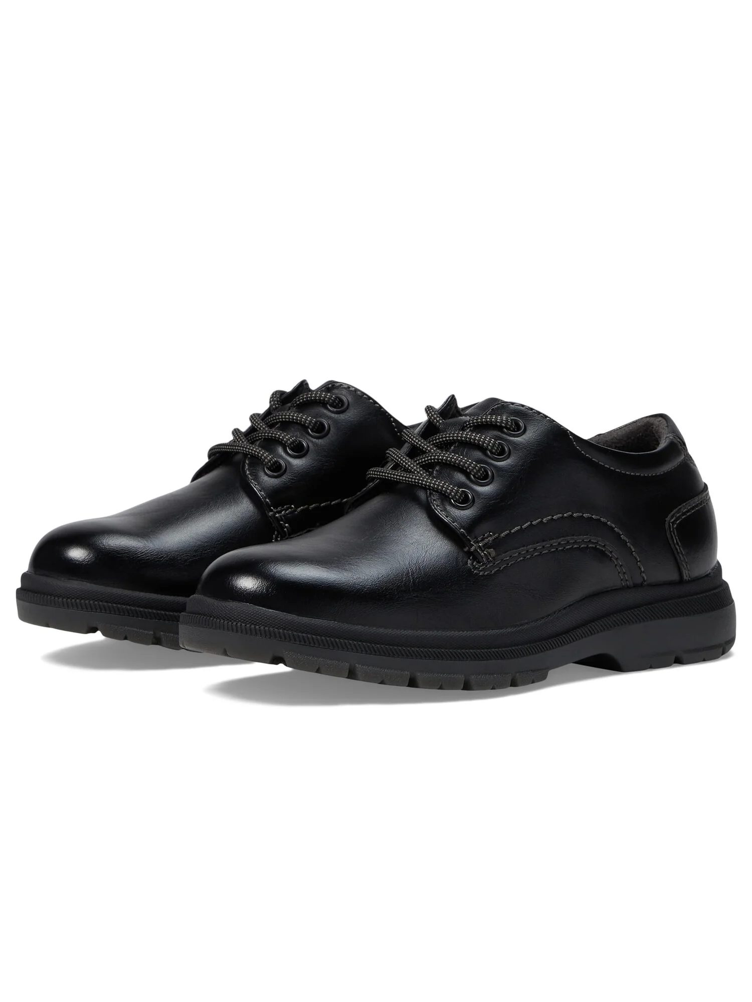 Оксфорды Florsheim Kids Lookout Jr. Plain Toe Oxford (Little Kid/Big Kid) — изображение 2 из 6, черный